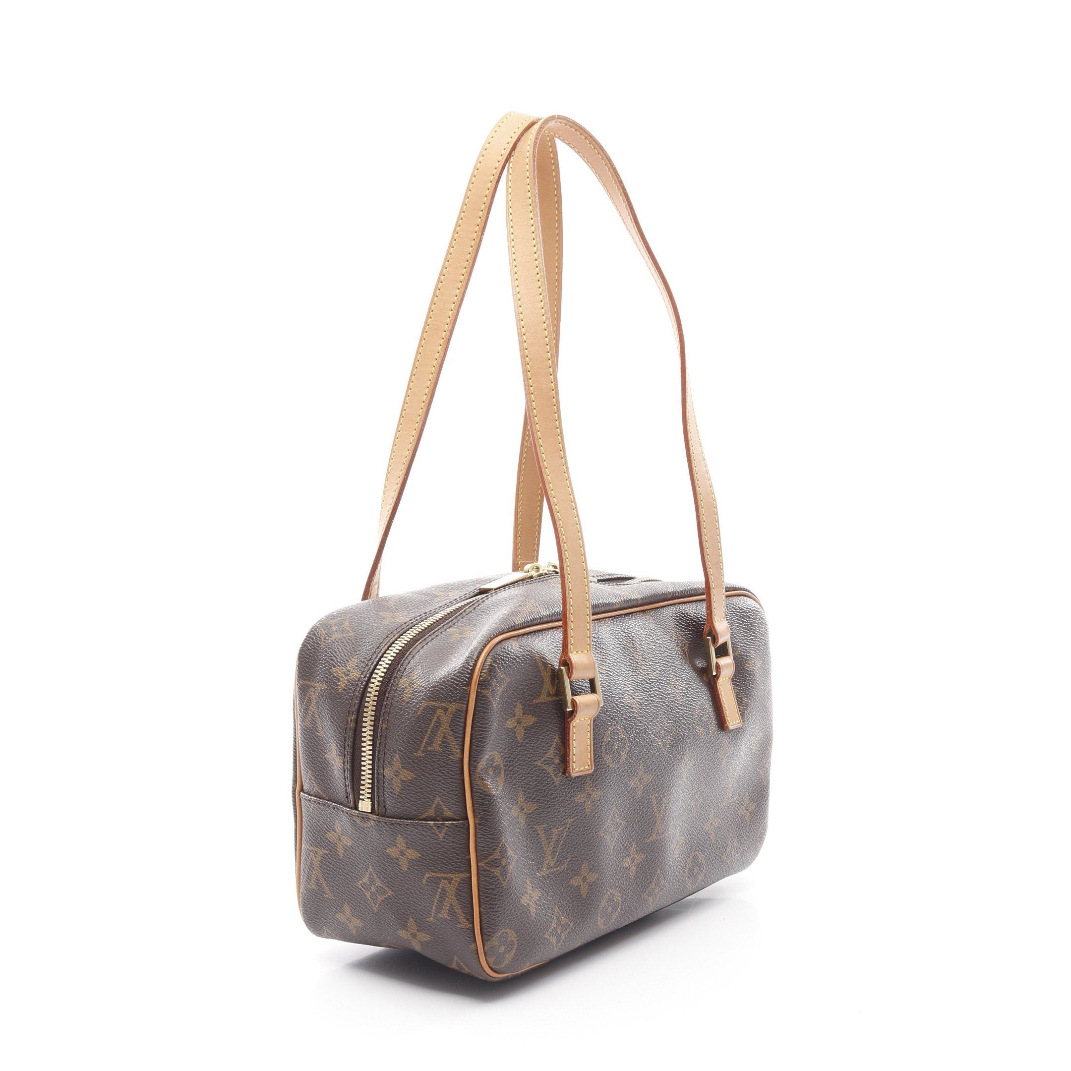 Louis Vuitton Louis Vuitton Cite Mm Monogram Shoulder Bag Leather Brown Size ONE SIZE - 2 Thumbnail