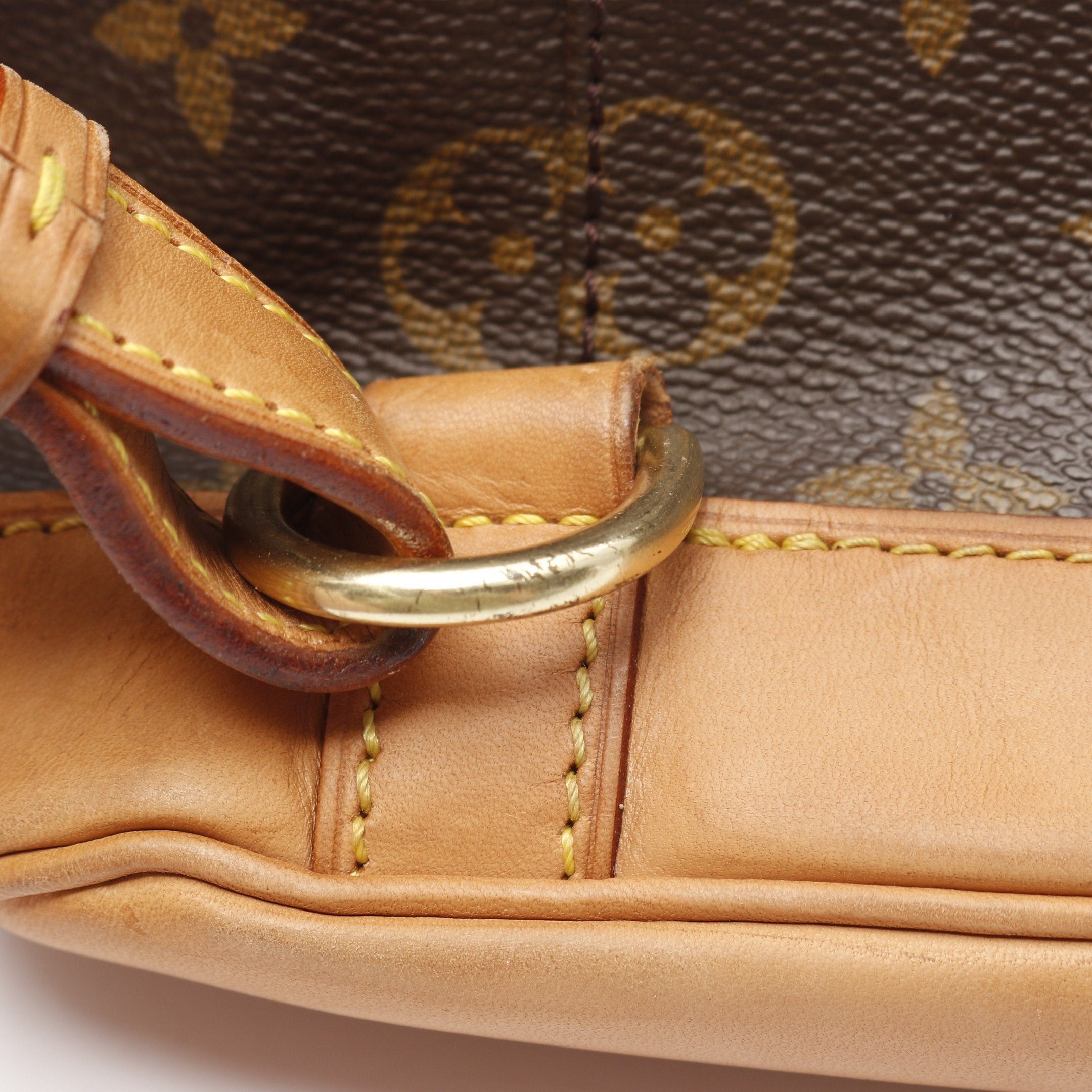 Louis Vuitton Louis Vuitton Montsouris Mm Monogram Backpack Rucksack Leather Brown Size ONE SIZE - 9 Thumbnail