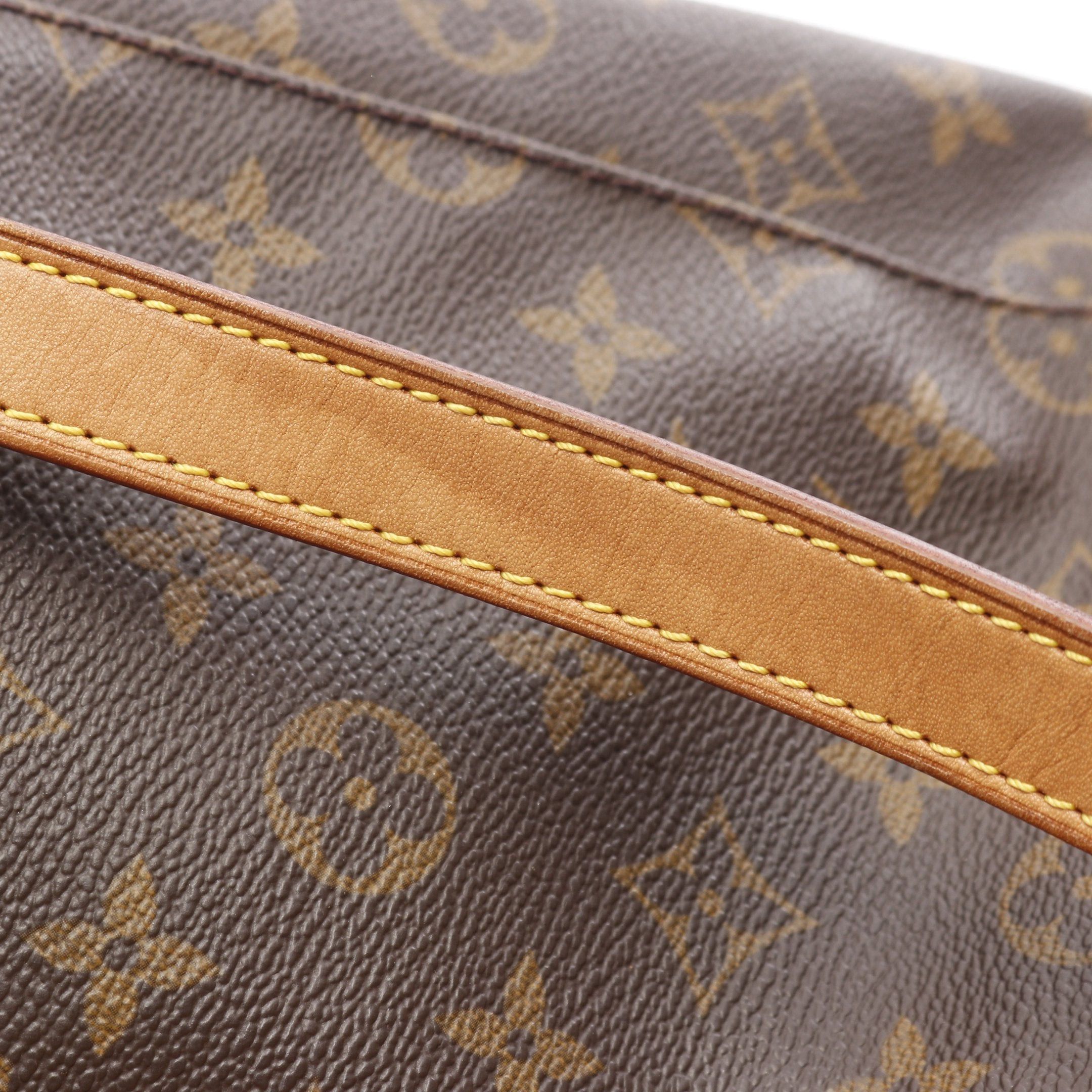 Louis Vuitton Louis Vuitton Montsouris Mm Monogram Backpack Rucksack Leather Brown Size ONE SIZE - 10 Thumbnail