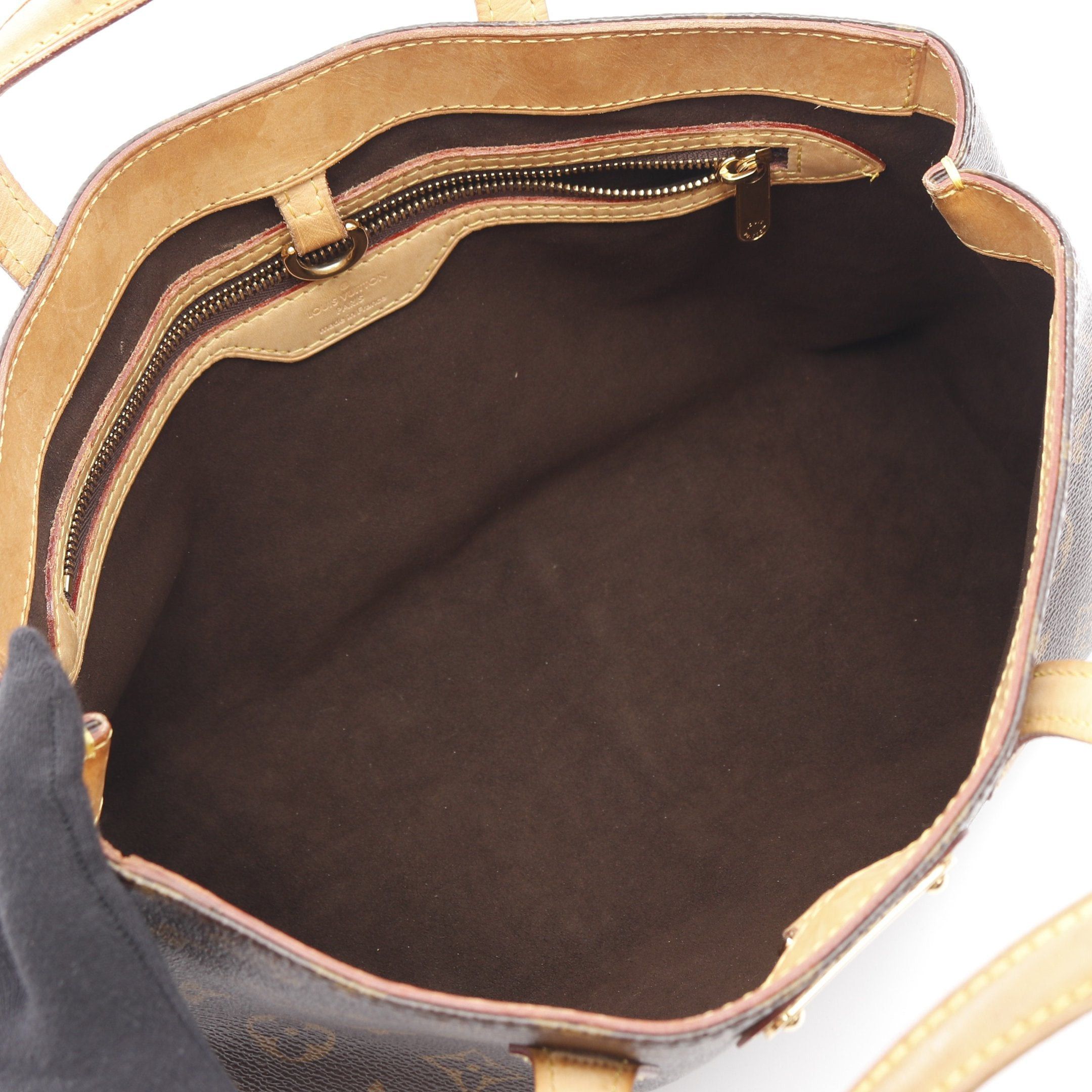 Louis Vuitton Louis Vuitton Wilshire Pm Monogram Handbag Leather Brown Size ONE SIZE - 3 Thumbnail