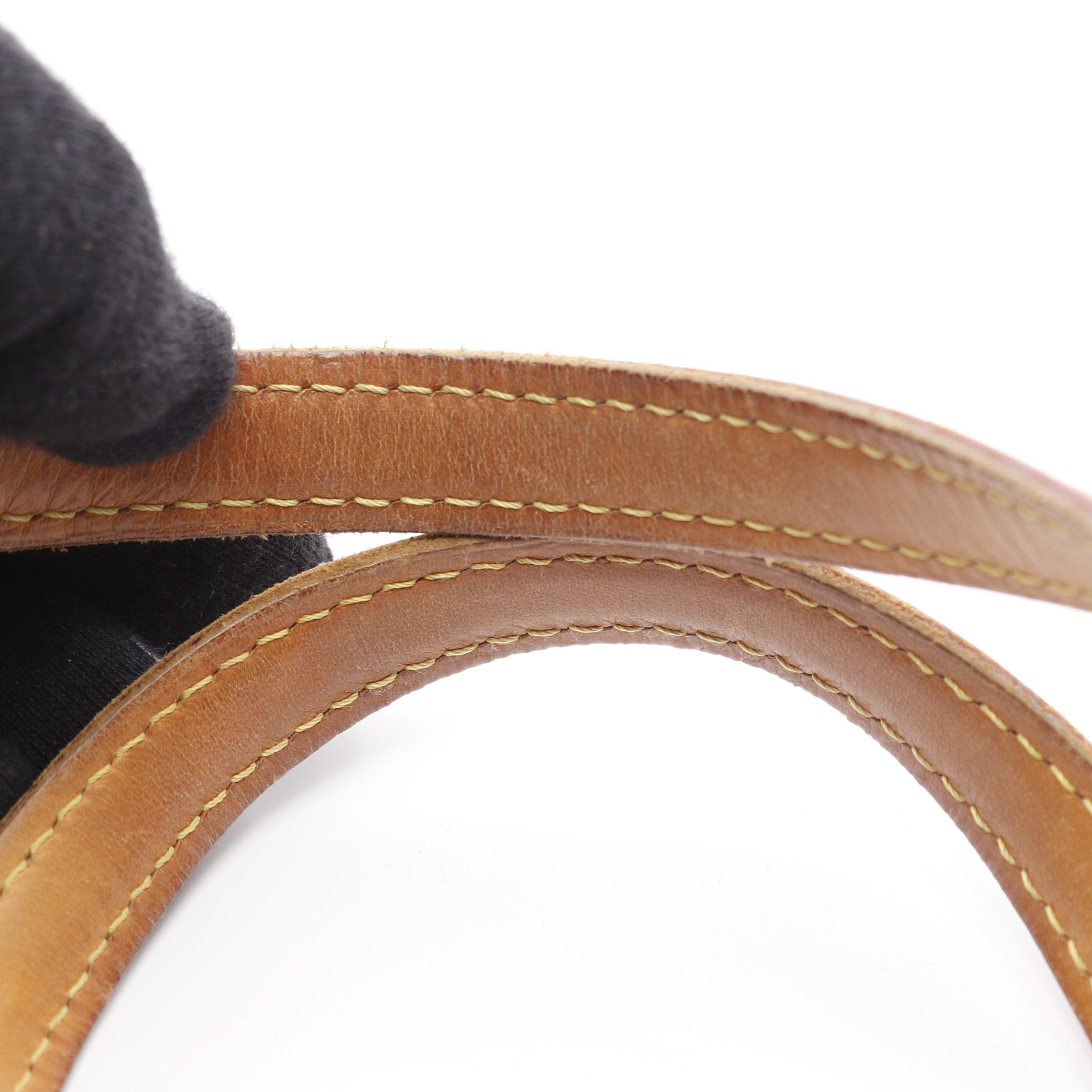 Louis Vuitton Louis Vuitton Wilshire Pm Monogram Handbag Leather Brown Size ONE SIZE - 8 Thumbnail
