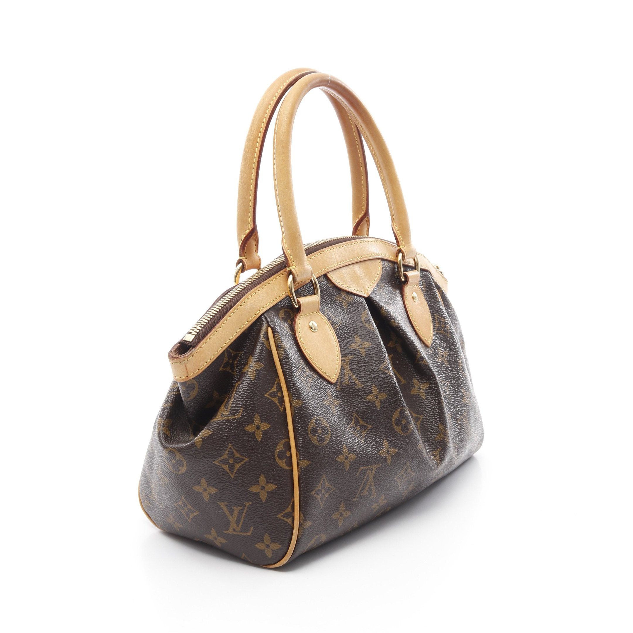 Louis Vuitton Louis Vuitton Tivoli Pm Monogram Handbag Leather Brown Size ONE SIZE - 2 Thumbnail
