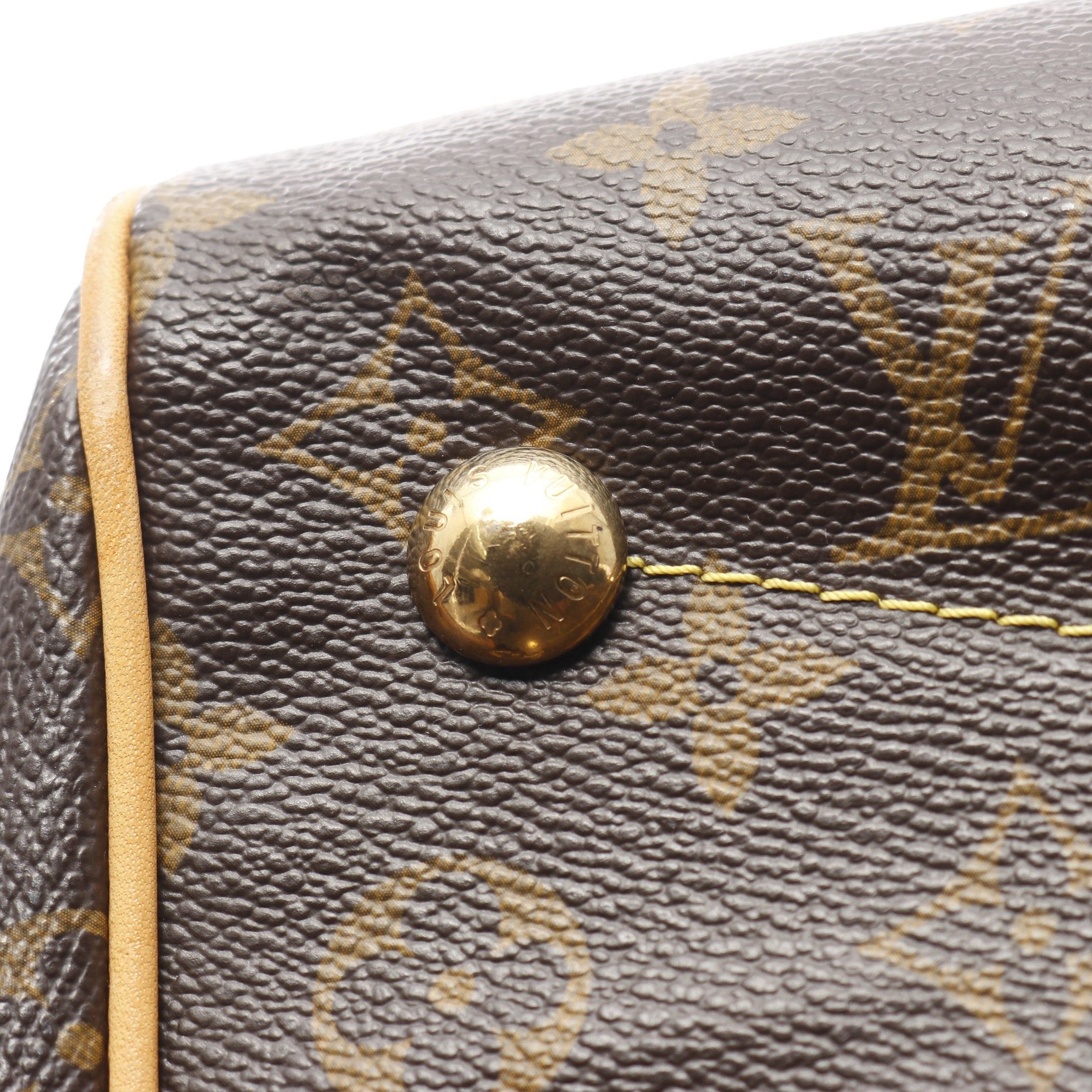 Louis Vuitton Louis Vuitton Tivoli Pm Monogram Handbag Leather Brown Size ONE SIZE - 8 Thumbnail