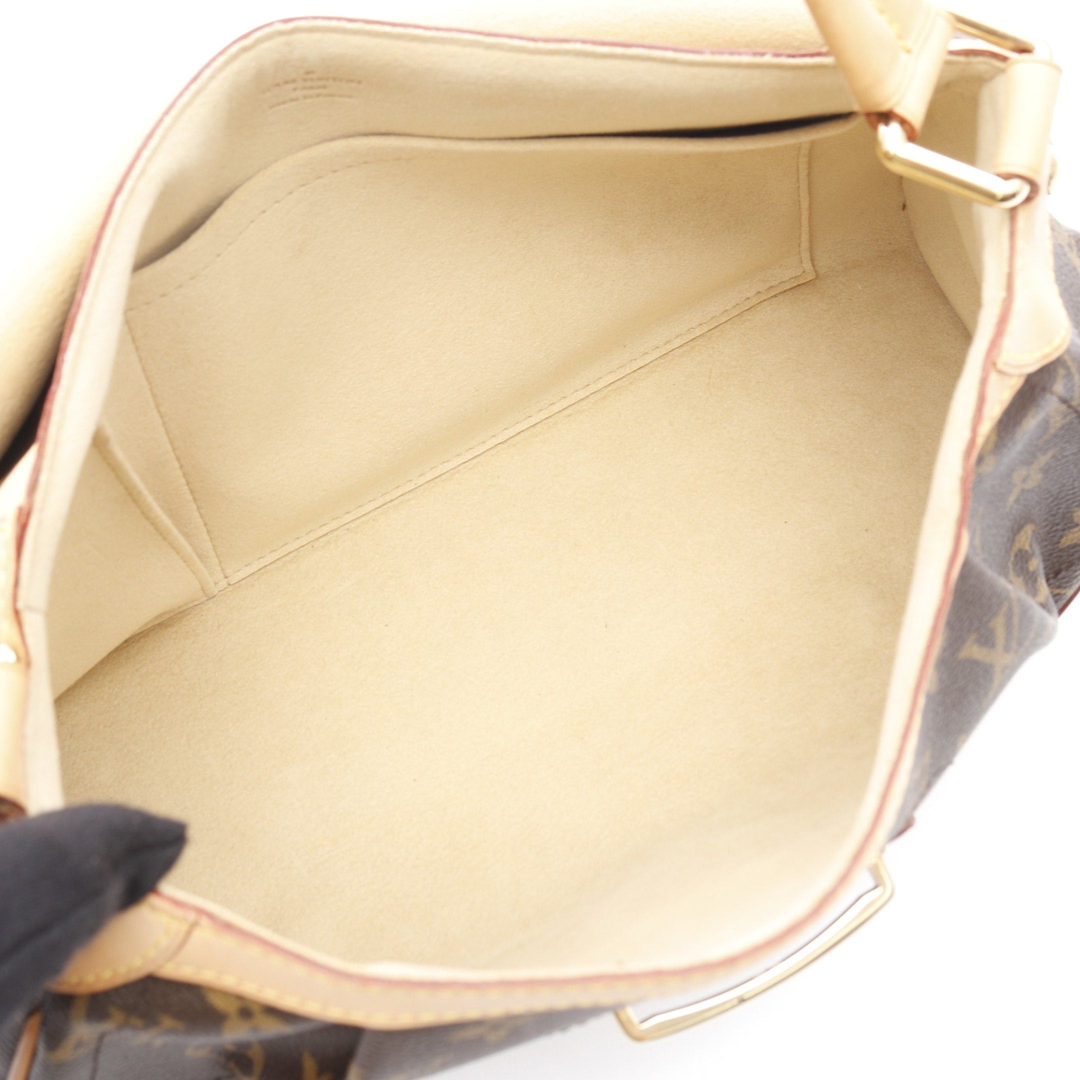 Louis Vuitton Louis Vuitton Beverly Mm Monogram Shoulder Bag Leather Brown Size ONE SIZE - 3 Thumbnail
