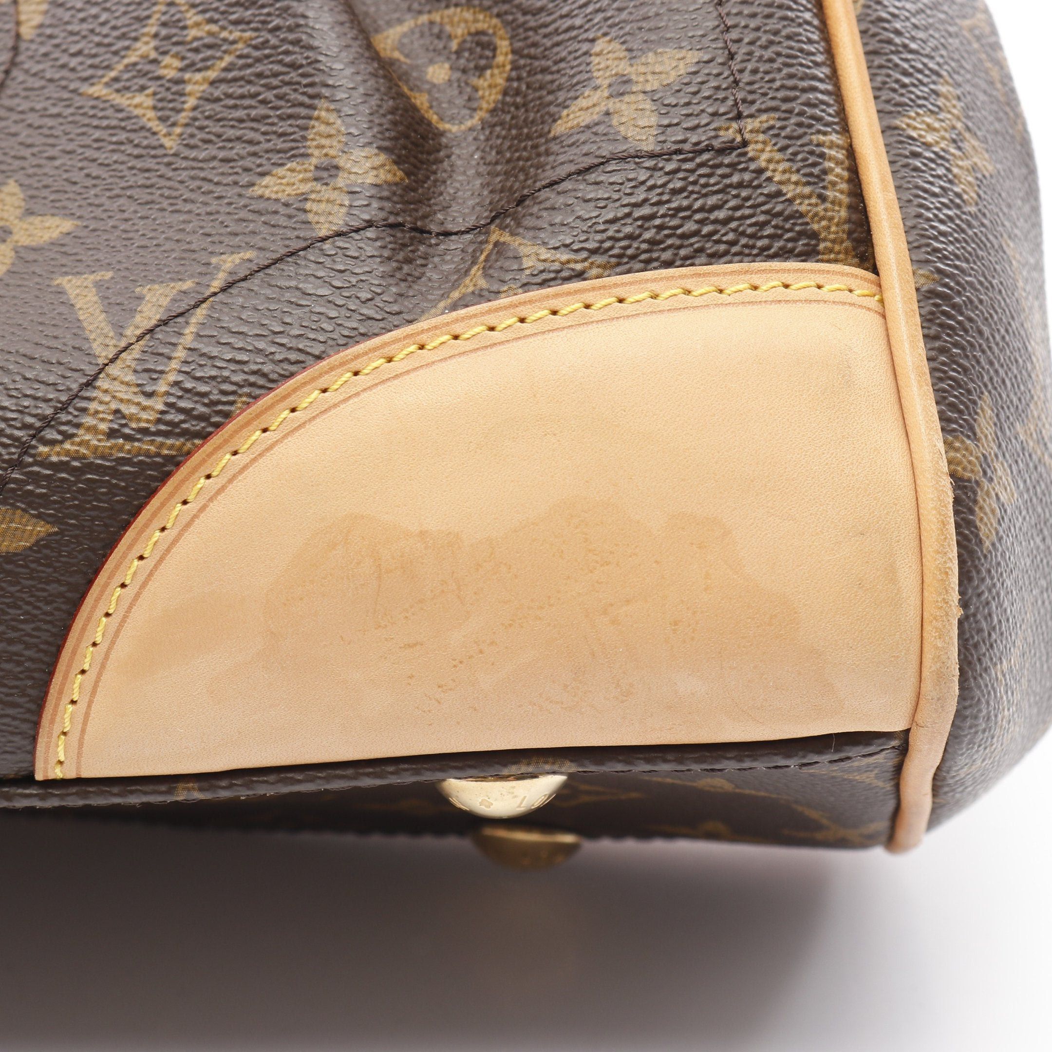 Louis Vuitton Louis Vuitton Beverly Mm Monogram Shoulder Bag Leather Brown Size ONE SIZE - 6 Thumbnail