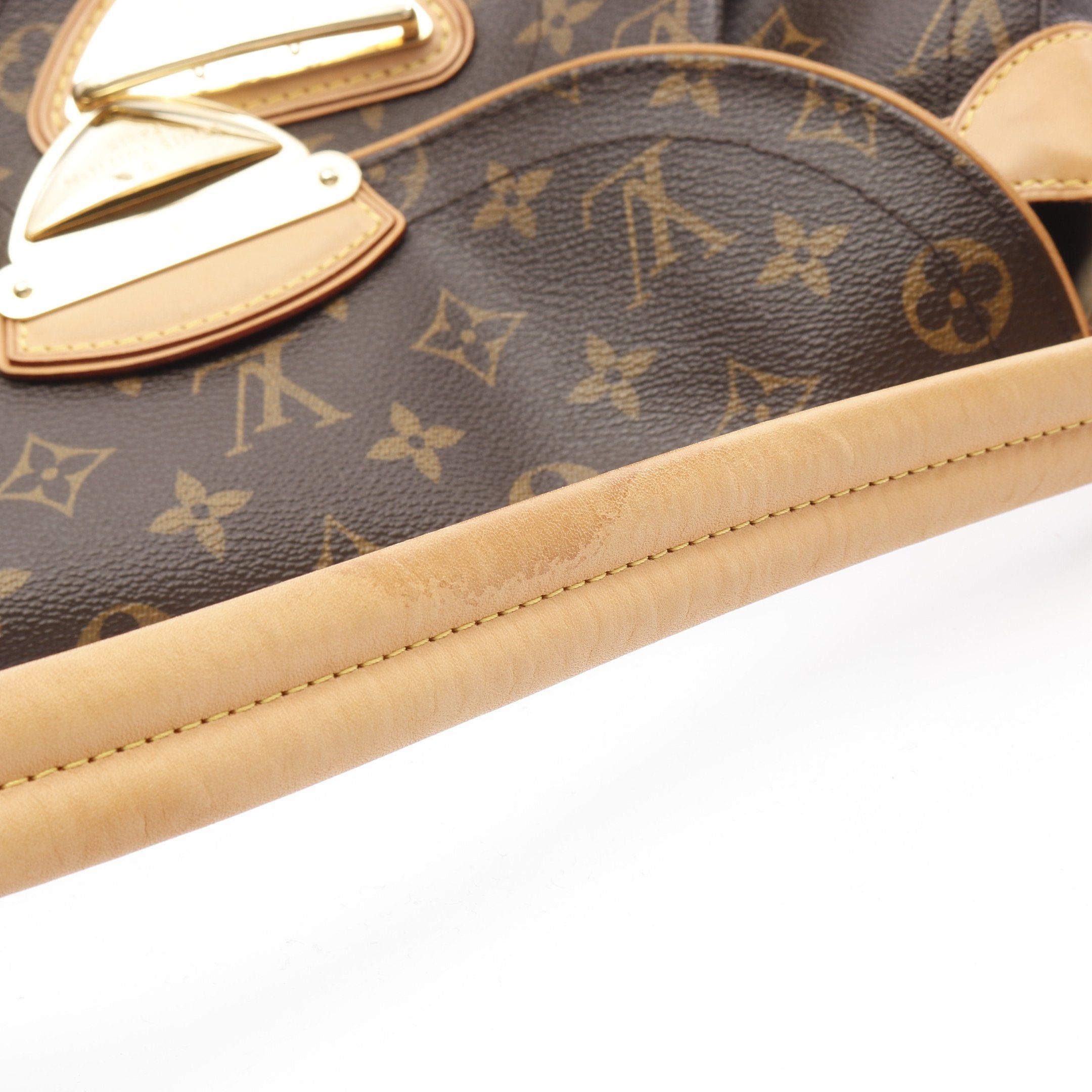 Louis Vuitton Louis Vuitton Beverly Mm Monogram Shoulder Bag Leather Brown Size ONE SIZE - 10 Thumbnail
