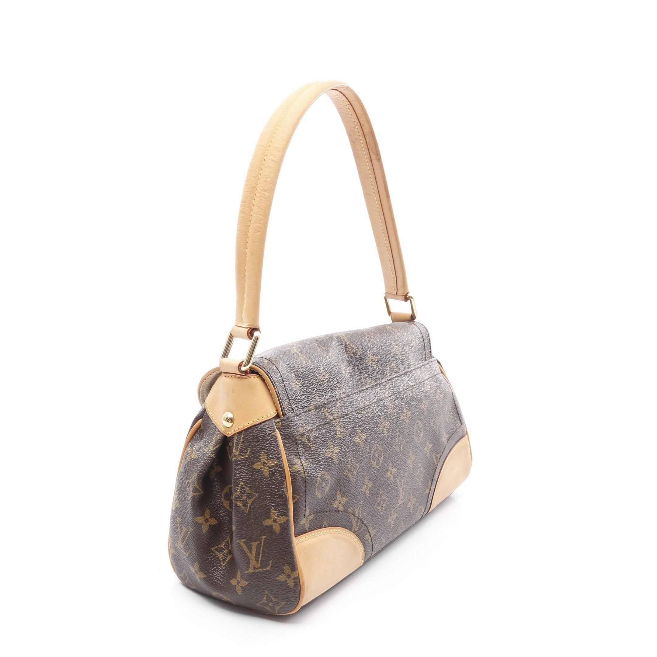 Louis Vuitton Louis Vuitton Beverly Mm Monogram Shoulder Bag Leather Brown Size ONE SIZE - 2 Thumbnail