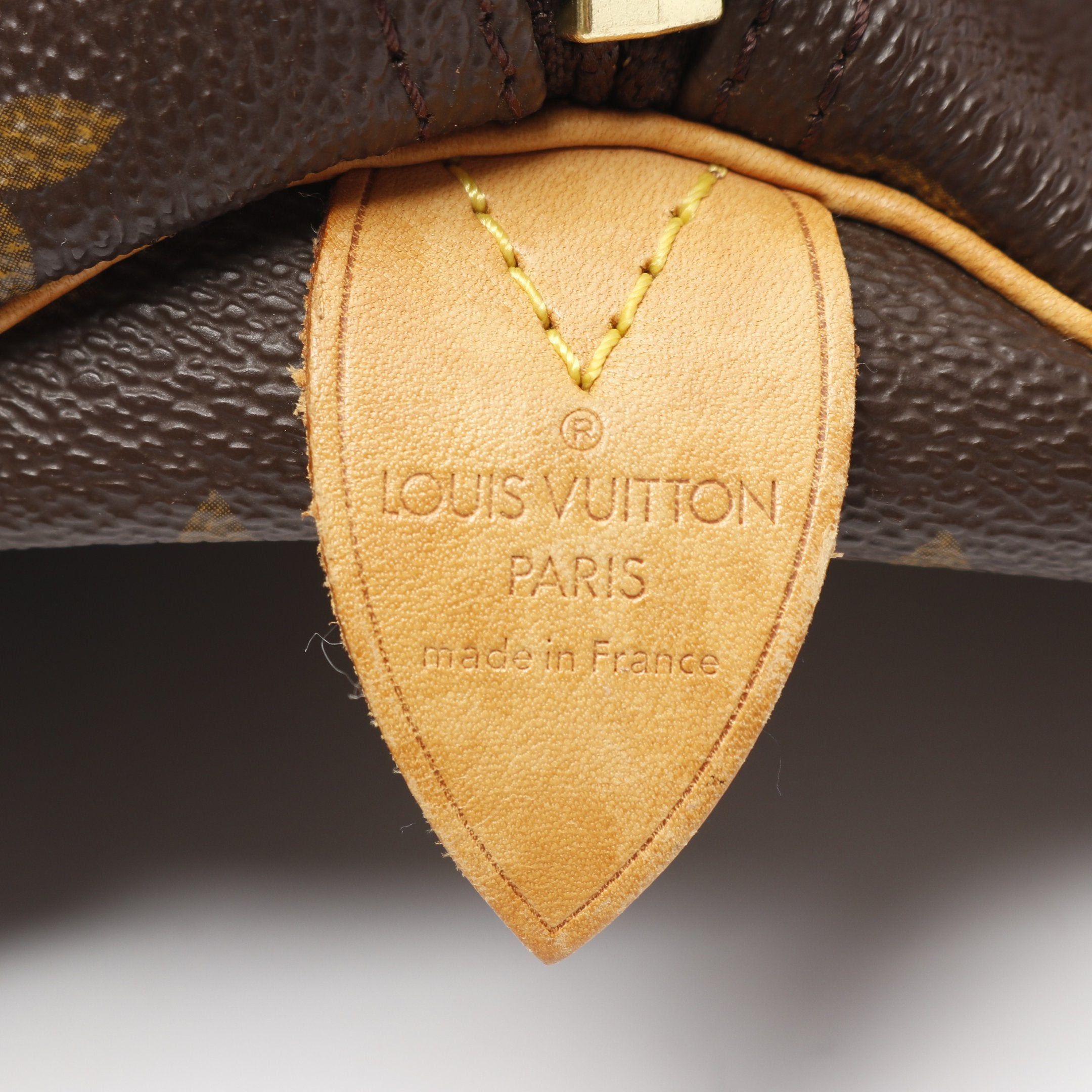 Louis Vuitton Louis Vuitton Keepall 45 Monogram Boston Bag Leather Brown Size ONE SIZE - 4 Thumbnail