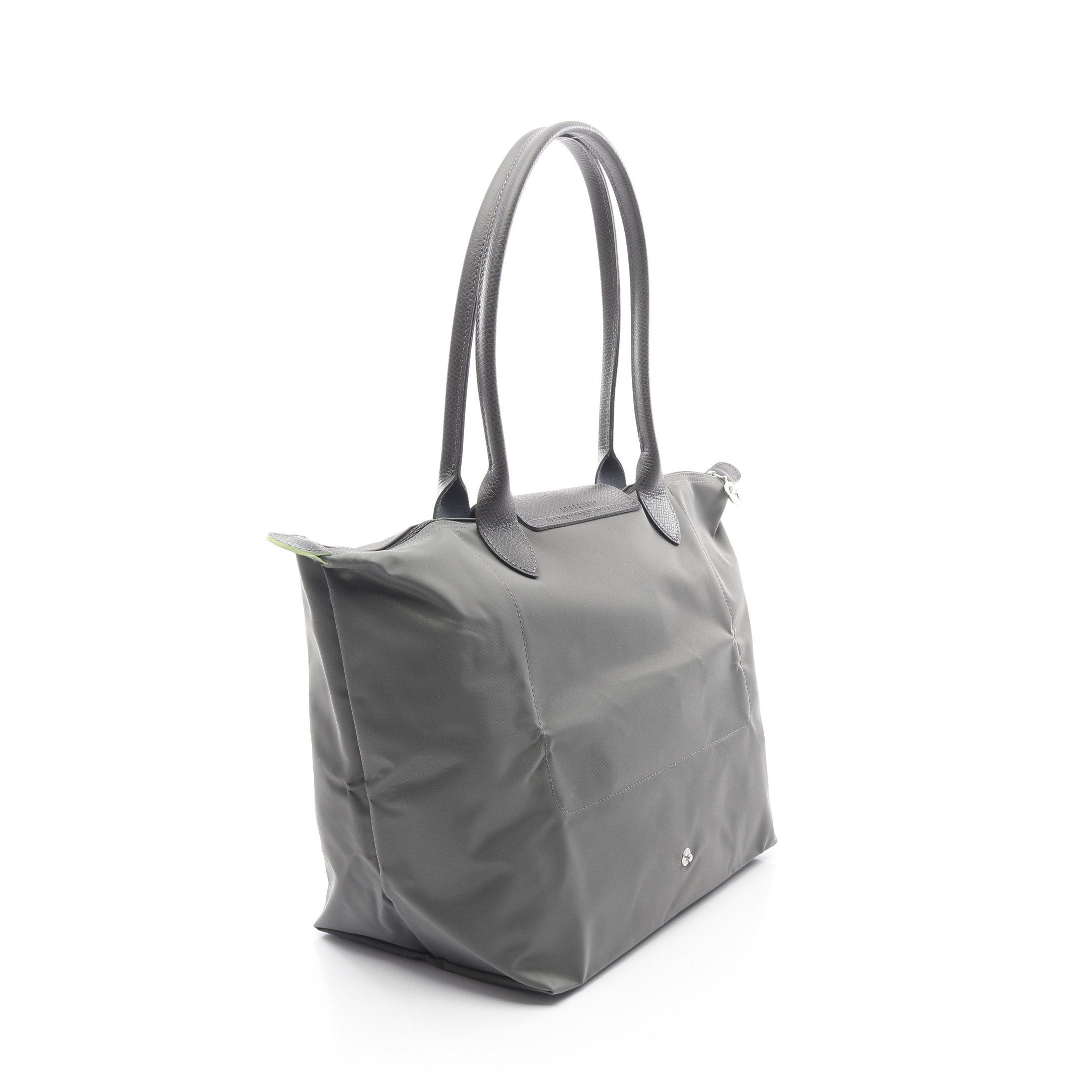 Longchamp Longchamp Le Preage Green L Shoulder Bag Nylon Leather Dark Gray Size ONE SIZE - 2 Thumbnail