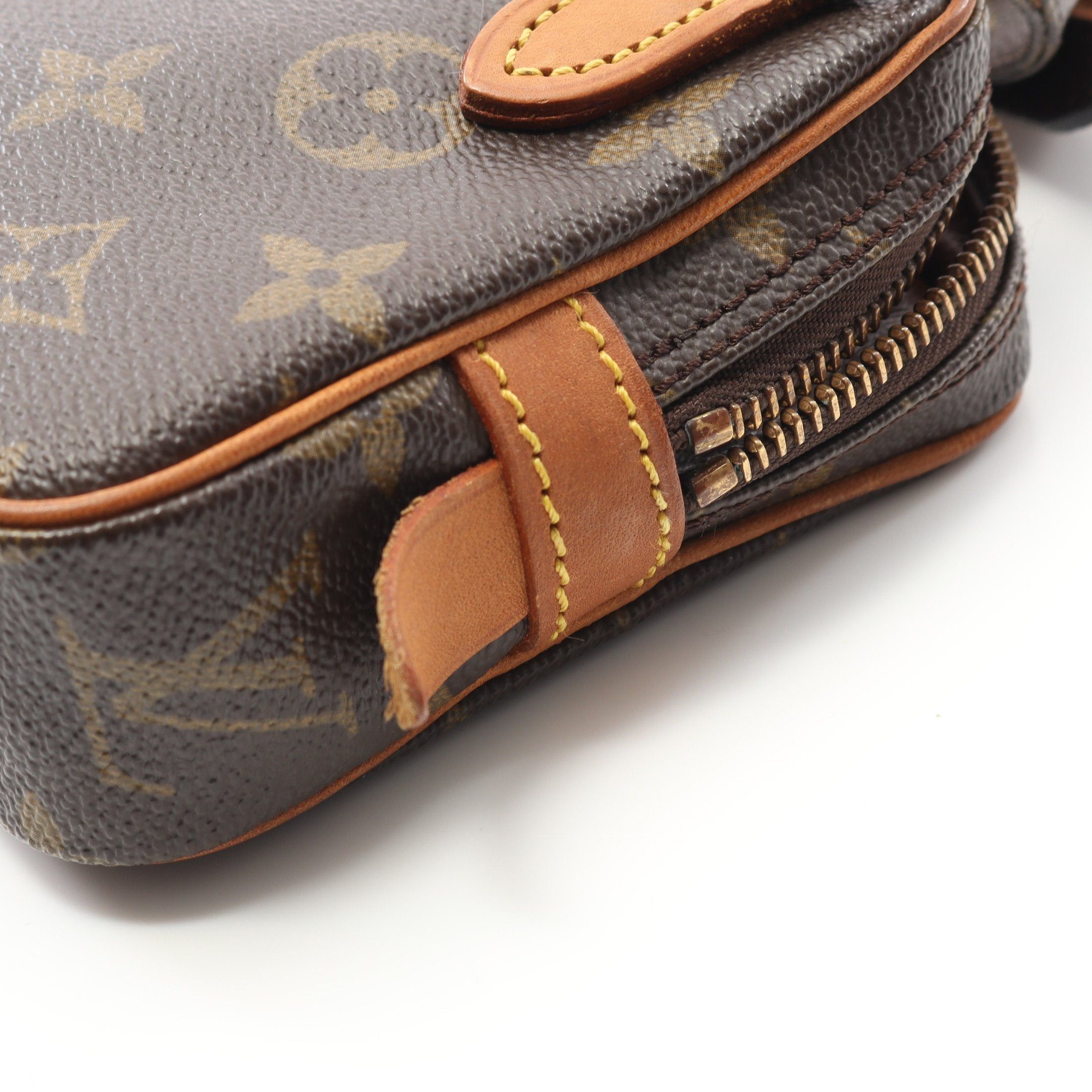 Louis Vuitton Louis Vuitton Marly Monogram Shoulder Bag Leather Brown Size ONE SIZE - 8 Thumbnail