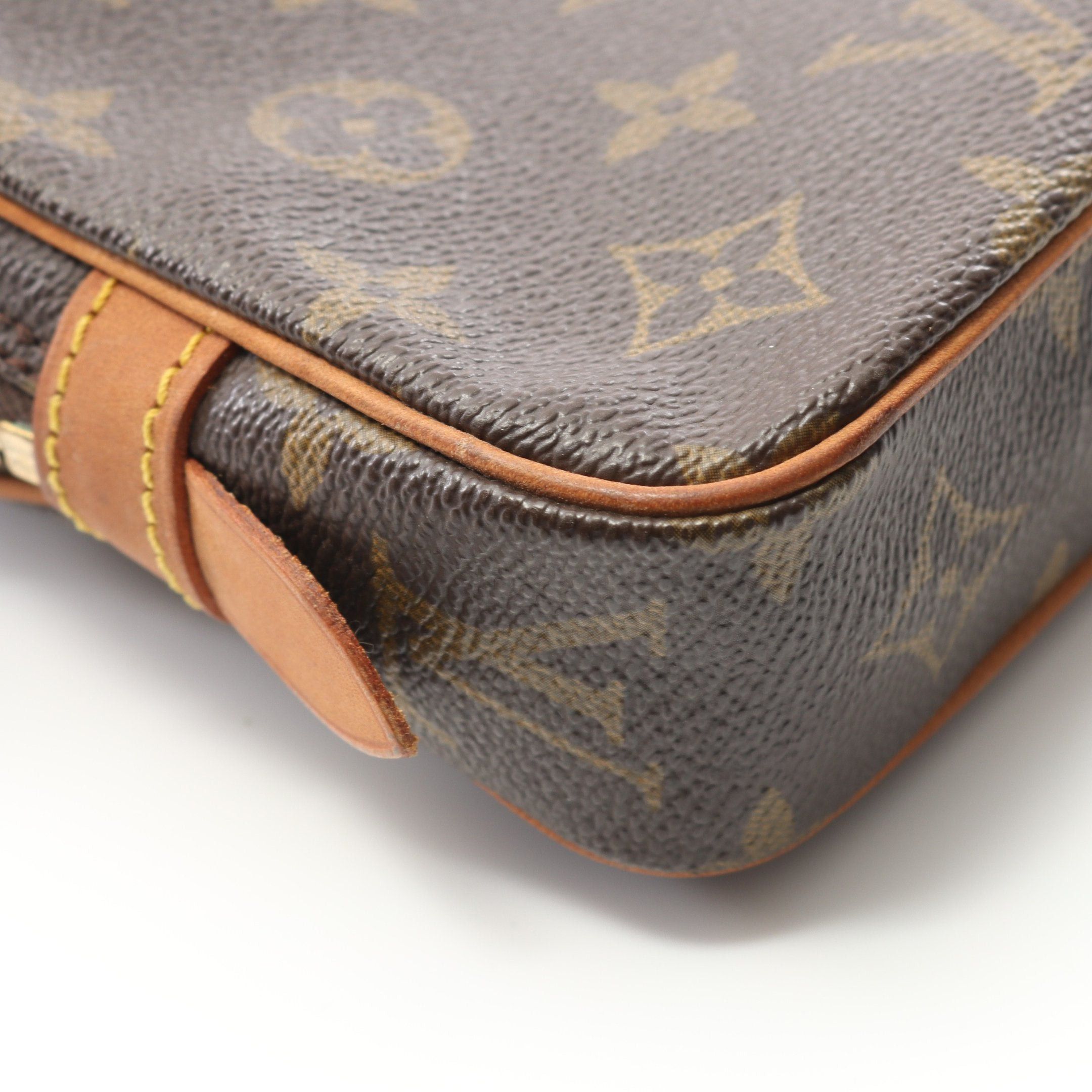Louis Vuitton Louis Vuitton Marly Monogram Shoulder Bag Leather Brown Size ONE SIZE - 7 Thumbnail