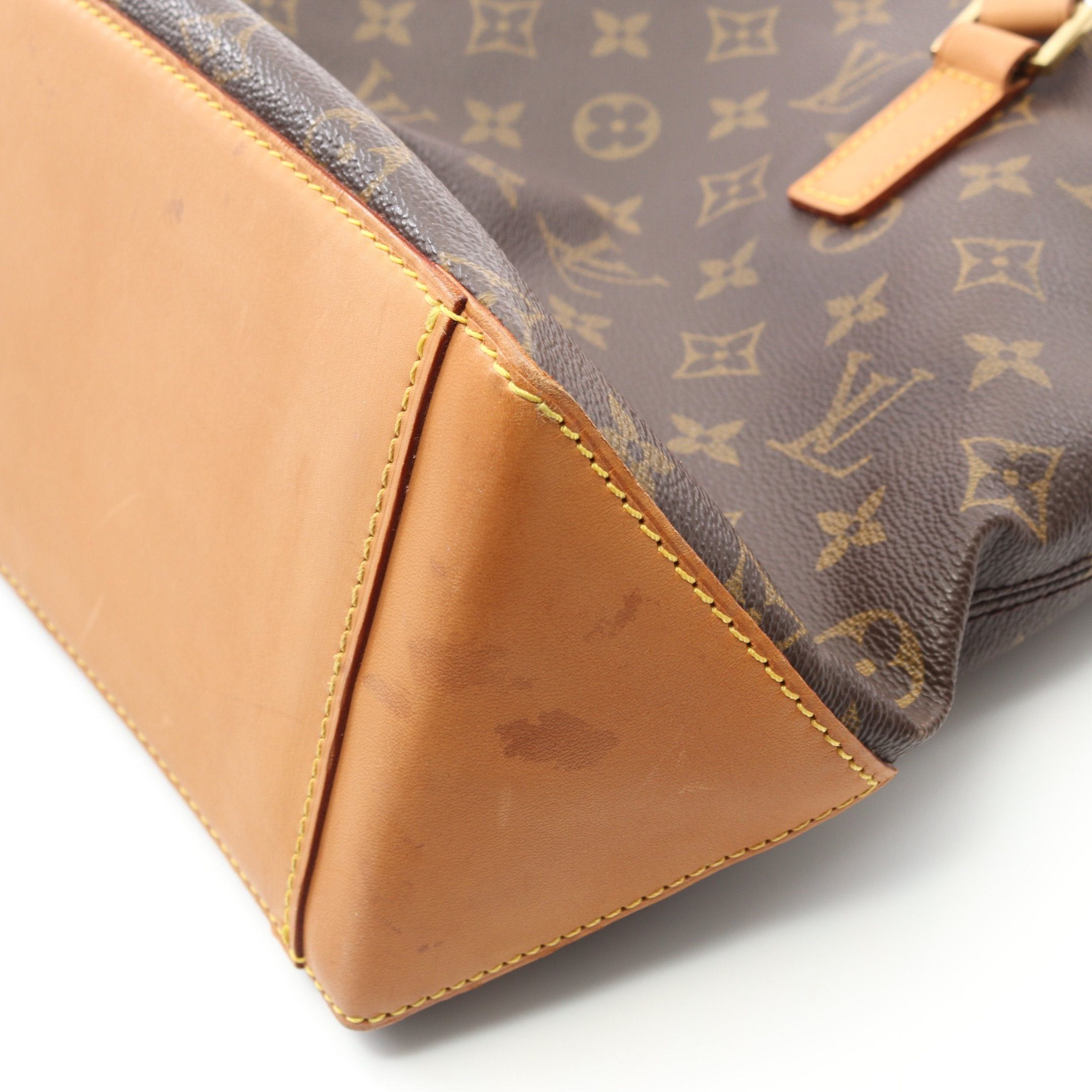 Louis Vuitton Louis Vuitton Cabas Piano Monogram Shoulder Bag Leather Brown Size ONE SIZE - 7 Thumbnail