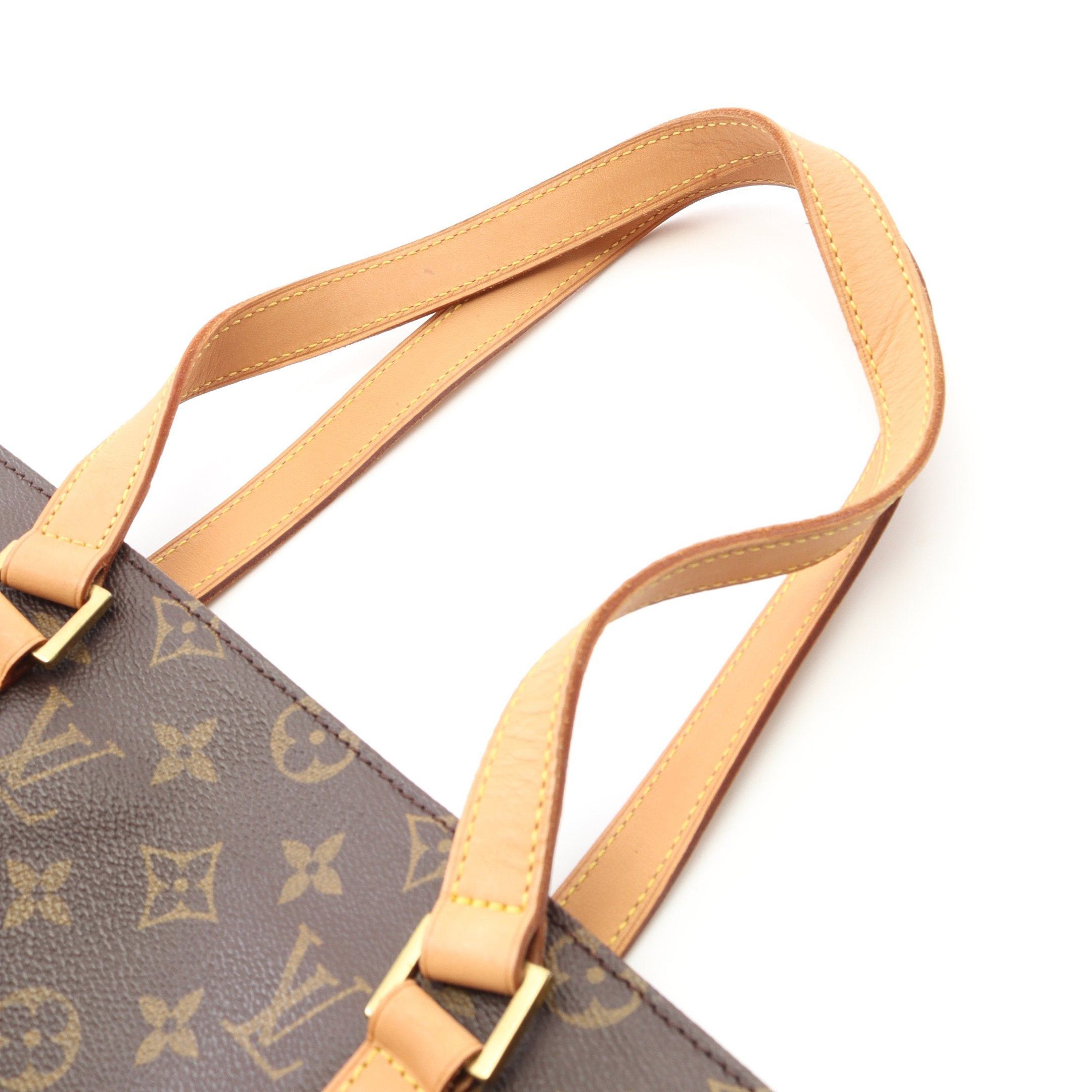 Louis Vuitton Louis Vuitton Cabas Piano Monogram Shoulder Bag Leather Brown Size ONE SIZE - 6 Thumbnail