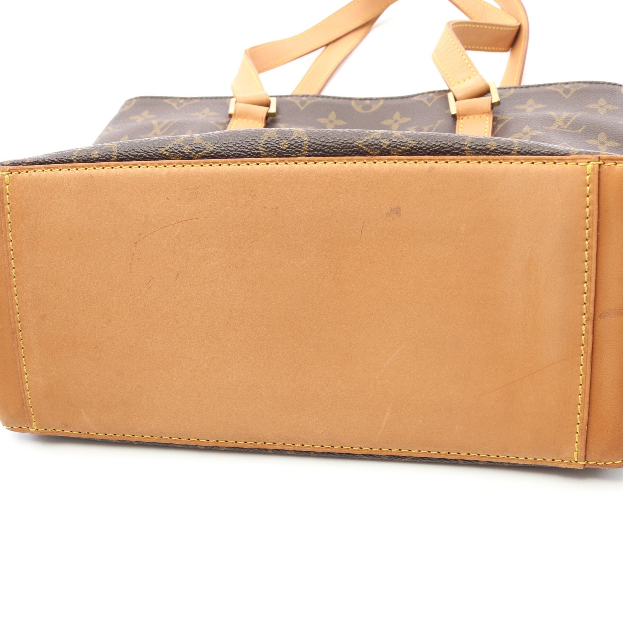 Louis Vuitton Louis Vuitton Cabas Piano Monogram Shoulder Bag Leather Brown Size ONE SIZE - 8 Thumbnail