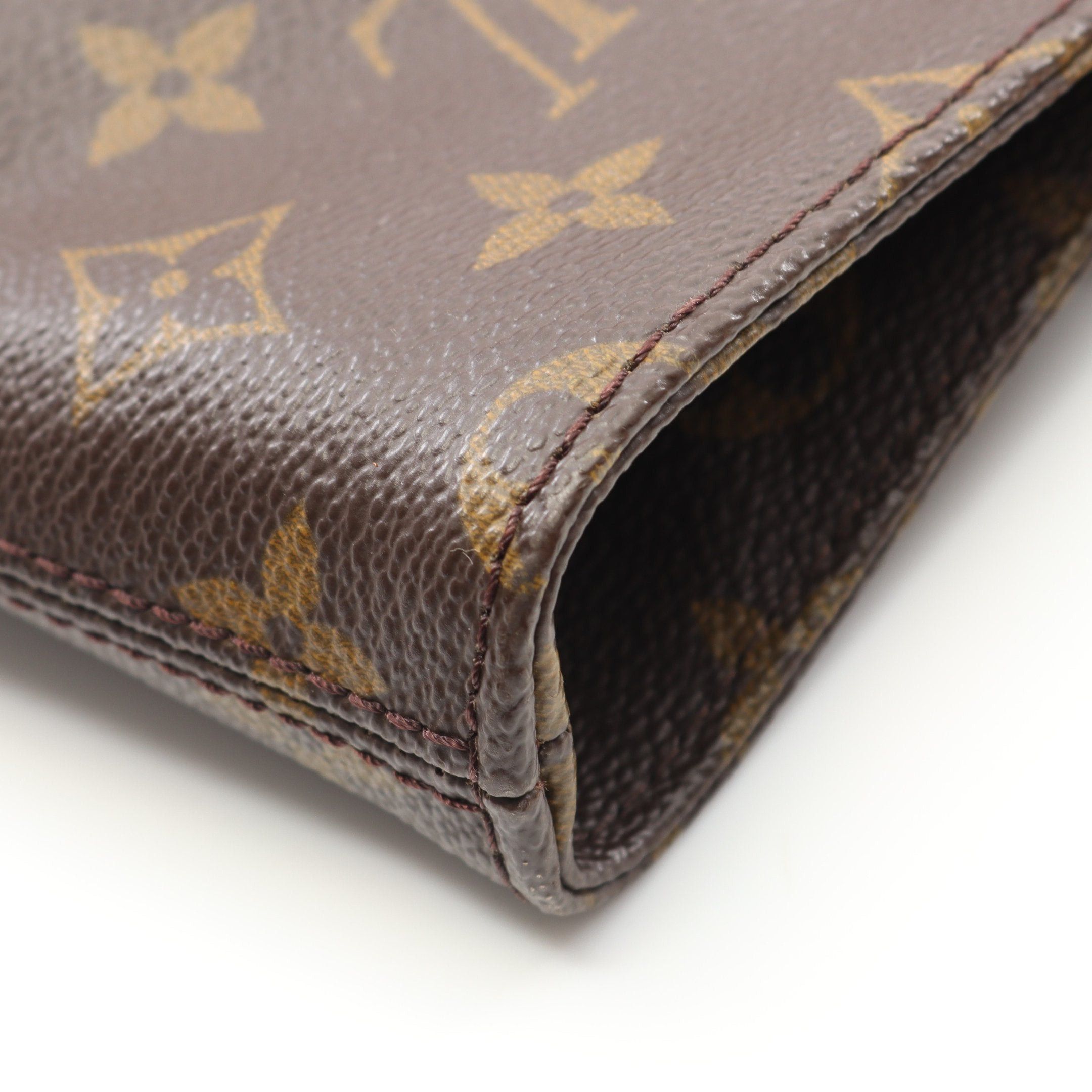 Louis Vuitton Louis Vuitton Vivian Gm Monogram Shoulder Bag Tote Leather Brown Size ONE SIZE - 9 Thumbnail