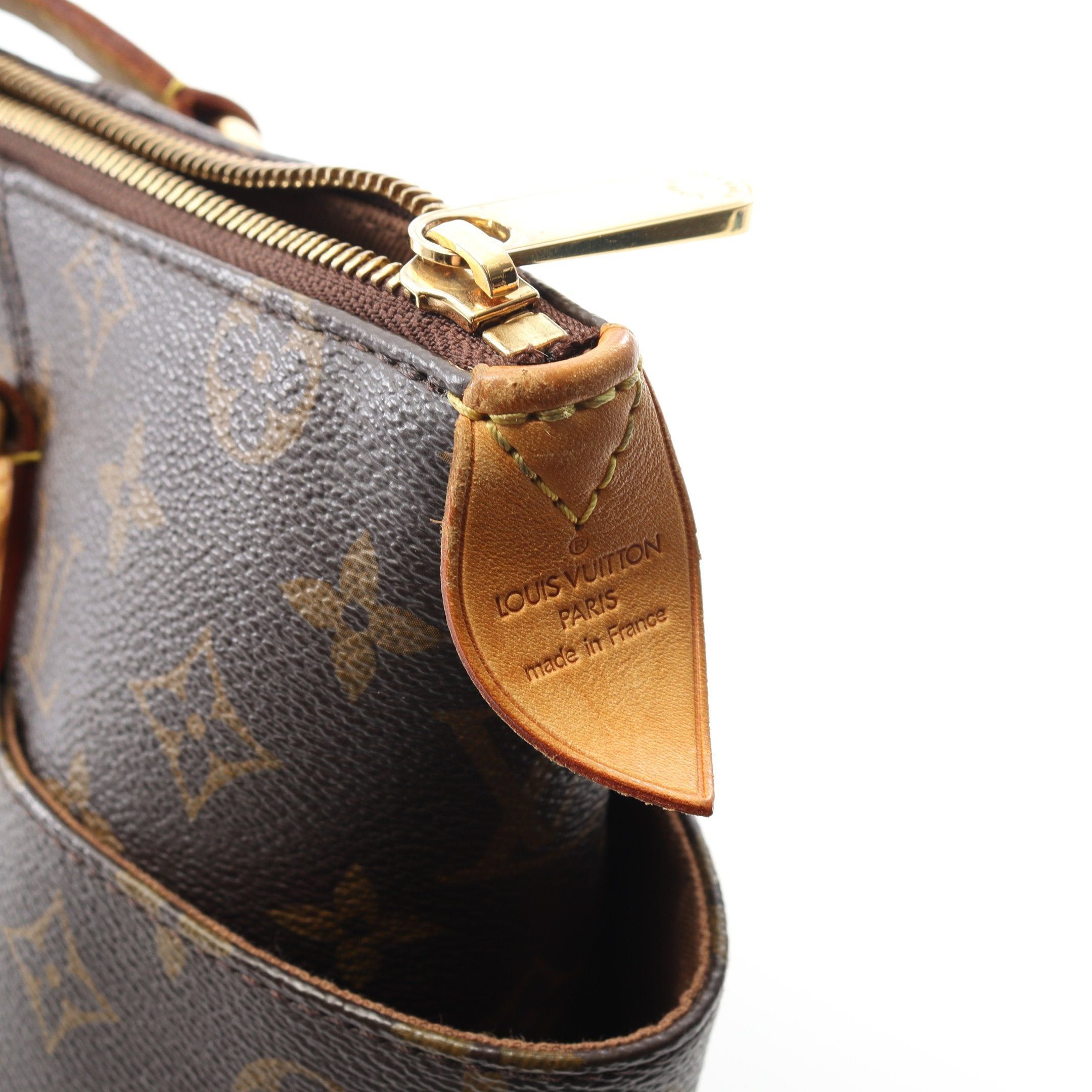 Louis Vuitton Louis Vuitton Totally Pm Monogram Shoulder Bag Tote Leather Brown Size ONE SIZE - 8 Thumbnail