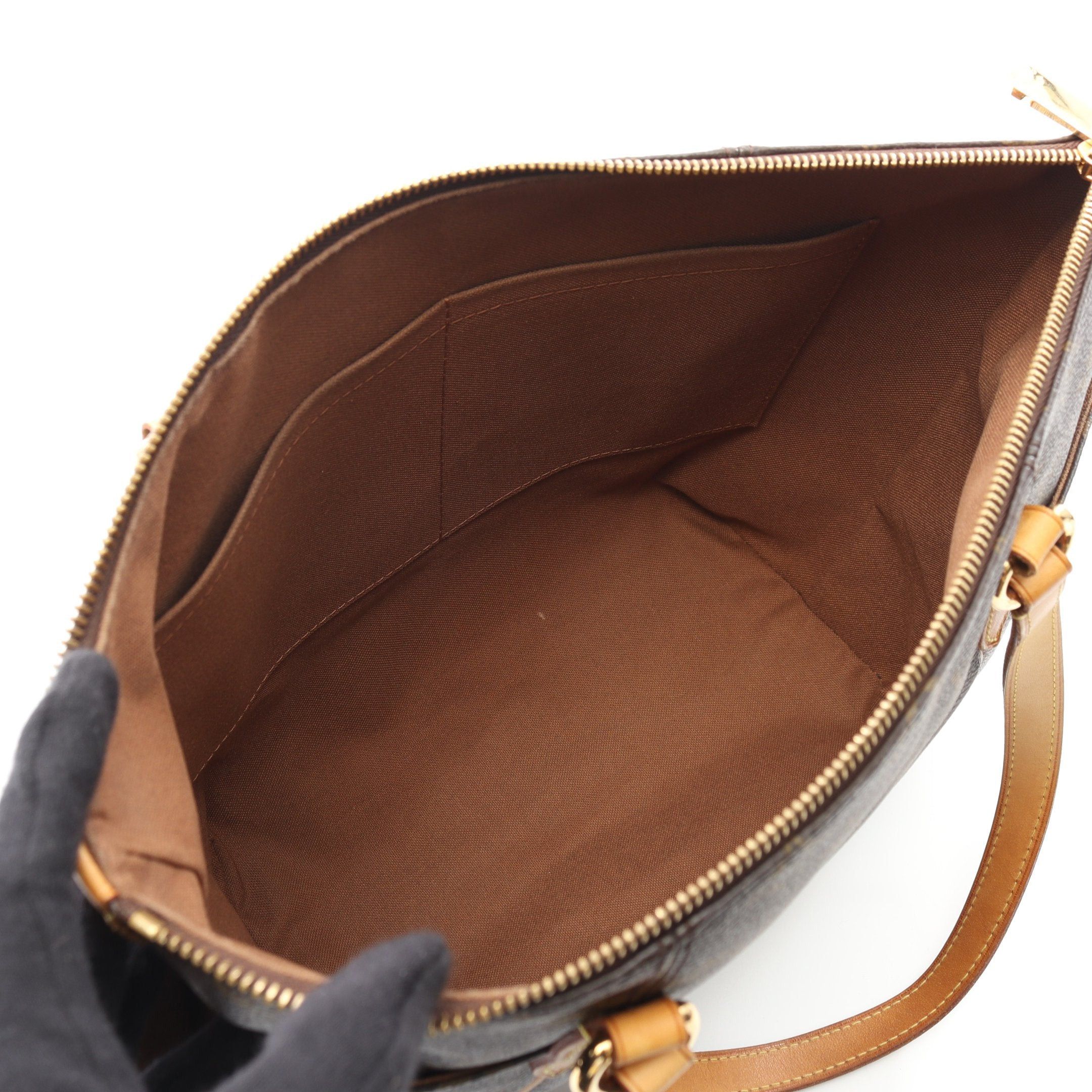 Louis Vuitton Louis Vuitton Totally Pm Monogram Shoulder Bag Tote Leather Brown Size ONE SIZE - 3 Thumbnail
