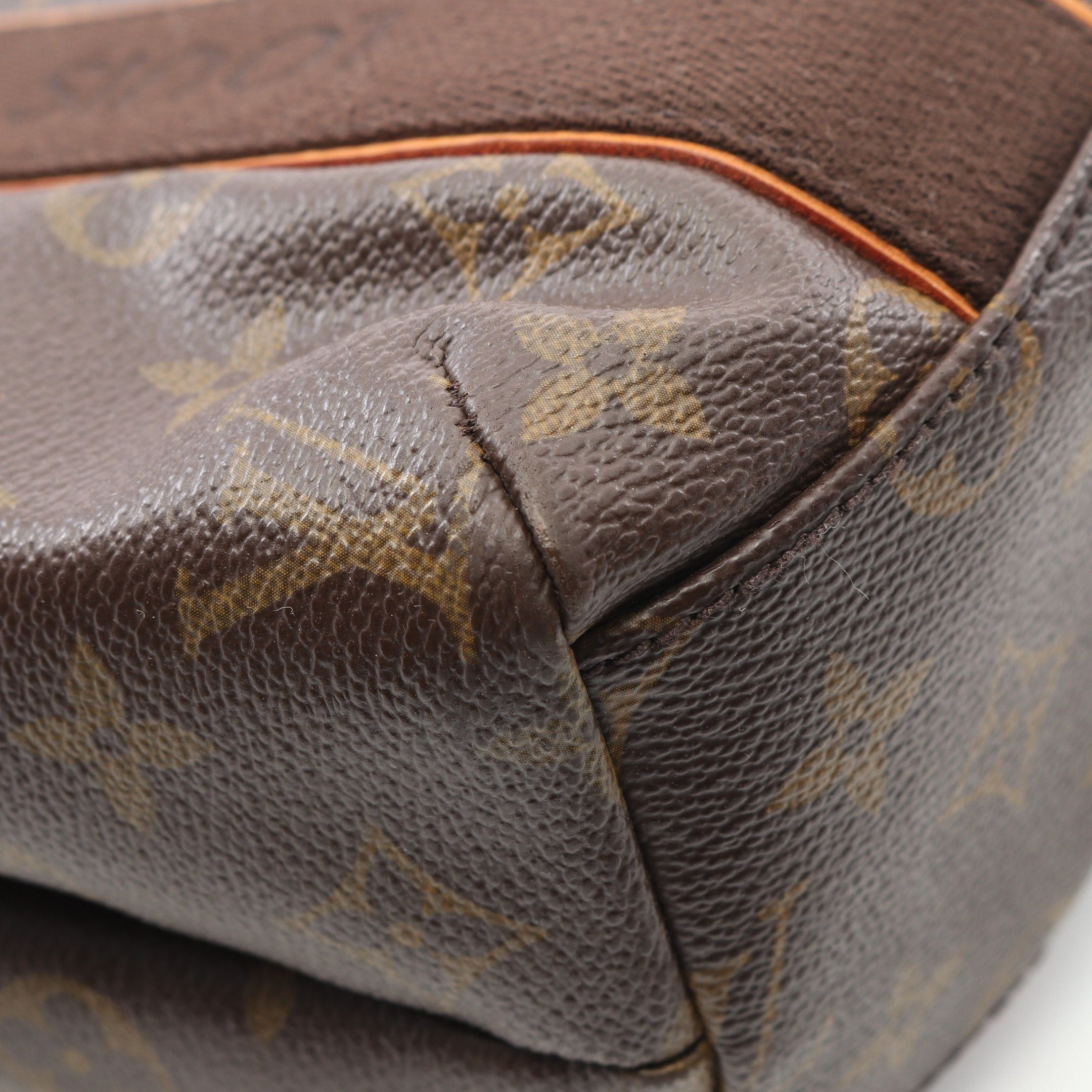 Louis Vuitton Louis Vuitton Hippopotamus Bobourg Monogram Shoulder Bag Tote Leather Brown Size ONE SIZE - 9 Thumbnail