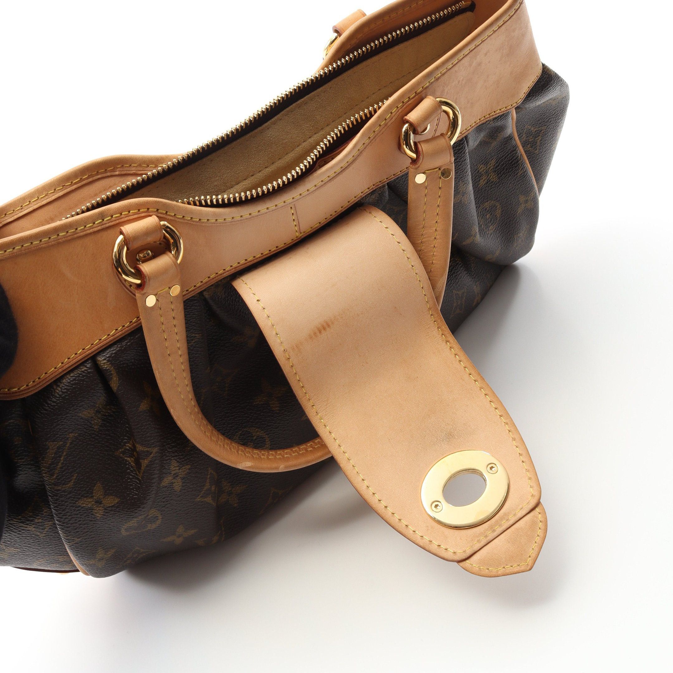 Louis Vuitton Louis Vuitton Boesi Pm Monogram Handbag Leather Brown Size ONE SIZE - 6 Thumbnail