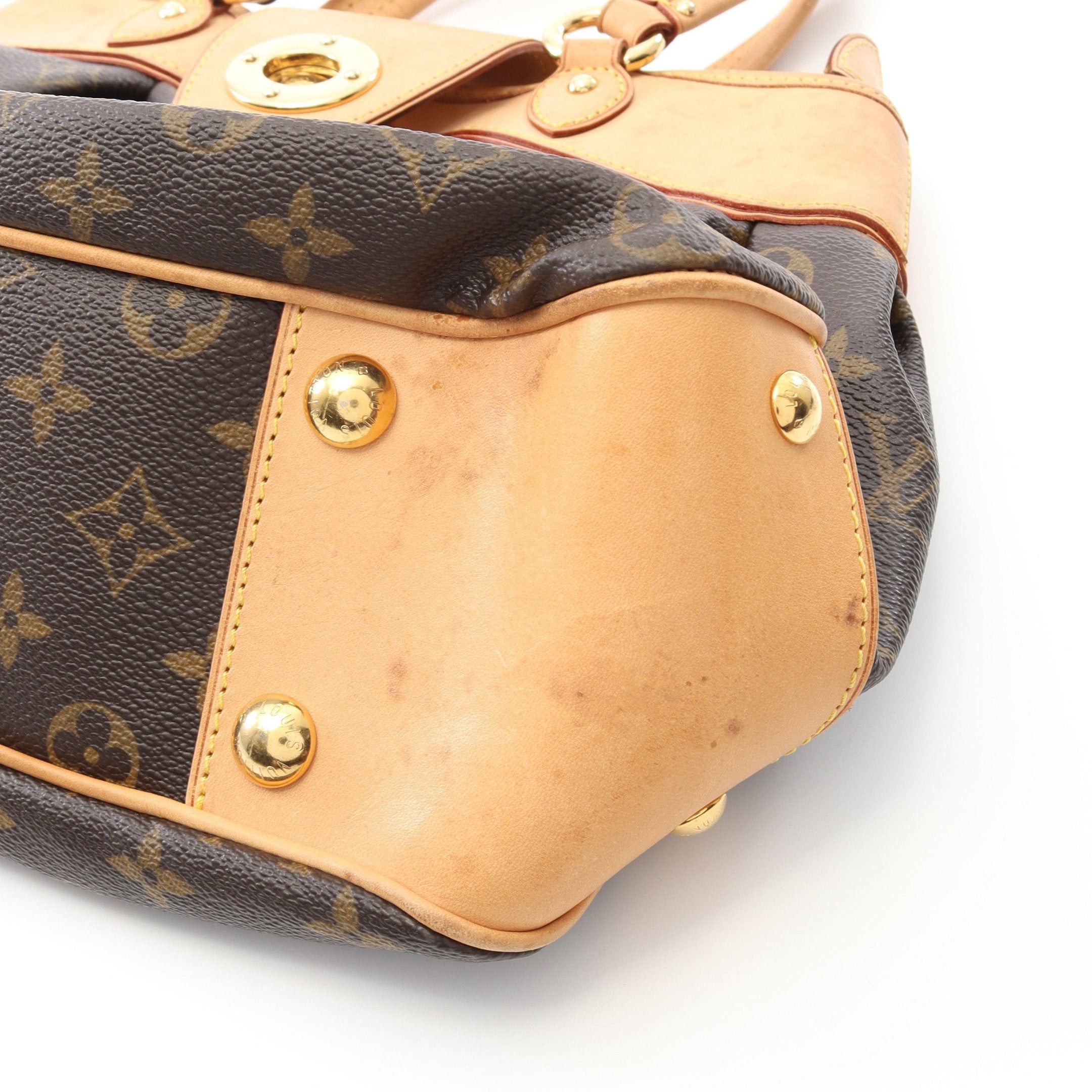 Louis Vuitton Louis Vuitton Boesi Pm Monogram Handbag Leather Brown Size ONE SIZE - 9 Thumbnail