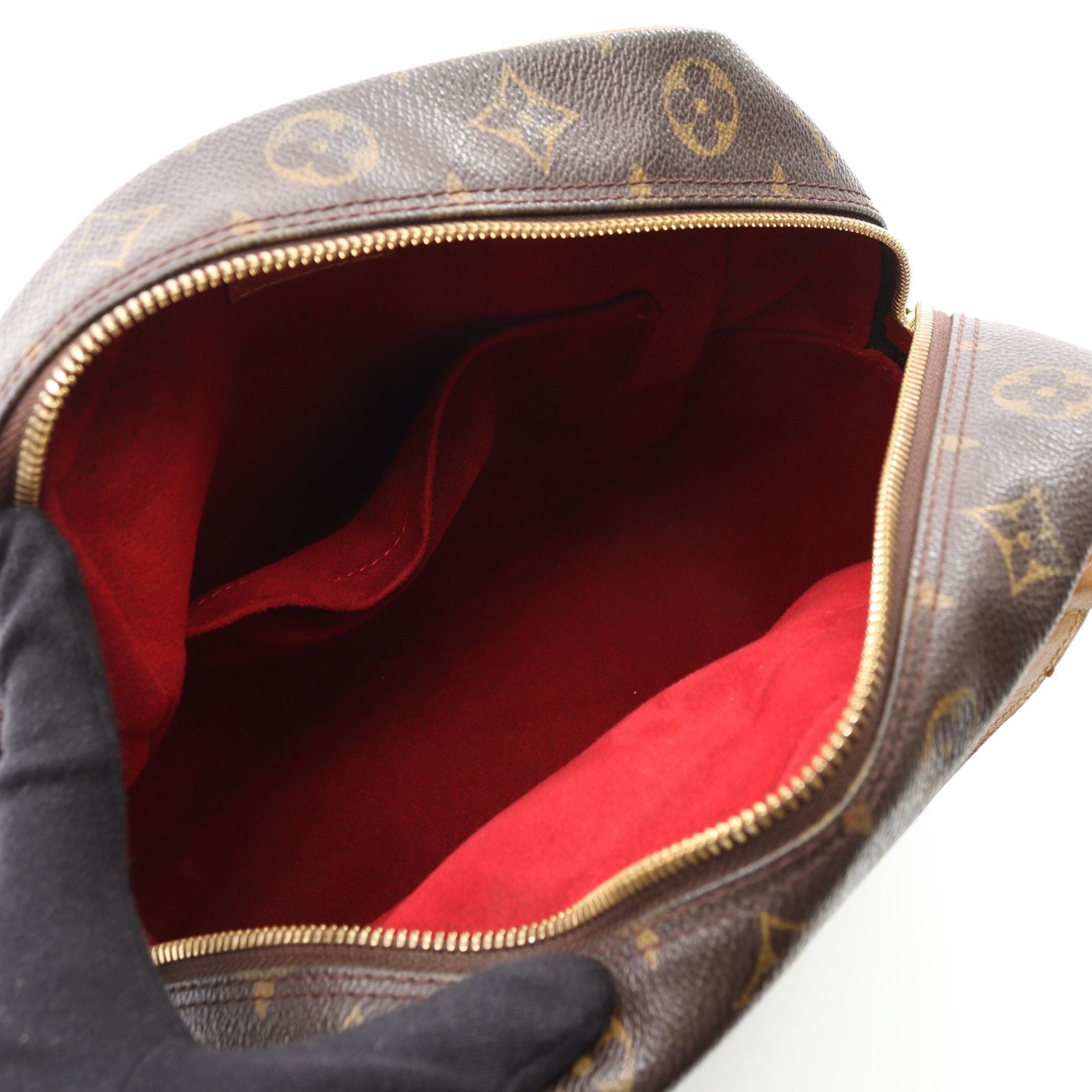 Louis Vuitton Louis Vuitton Exantricite Monogram Handbag Leather Brown Size ONE SIZE - 3 Thumbnail