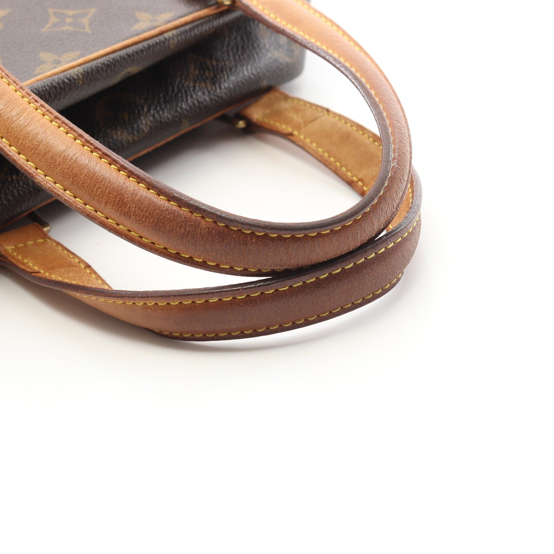 Louis Vuitton Louis Vuitton Exantricite Monogram Handbag Leather Brown Size ONE SIZE - 8 Thumbnail