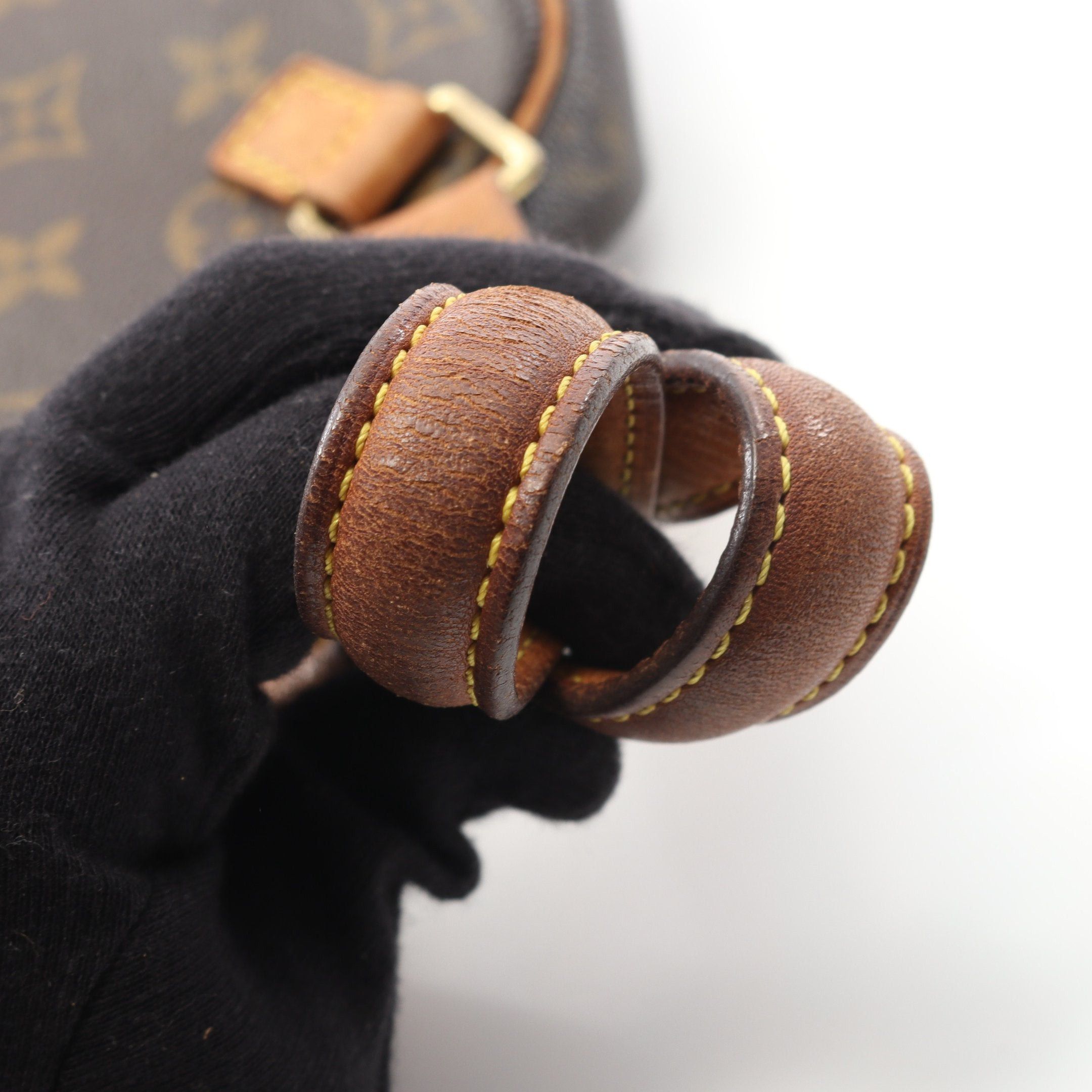 Louis Vuitton Louis Vuitton Exantricite Monogram Handbag Leather Brown Size ONE SIZE - 9 Thumbnail