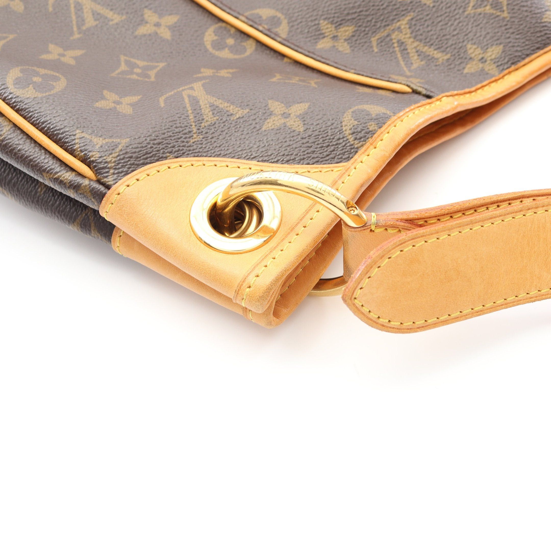 Louis Vuitton Louis Vuitton Galliera Pm Monogram One Shoulder Bag Leather Brown Size ONE SIZE - 8 Thumbnail