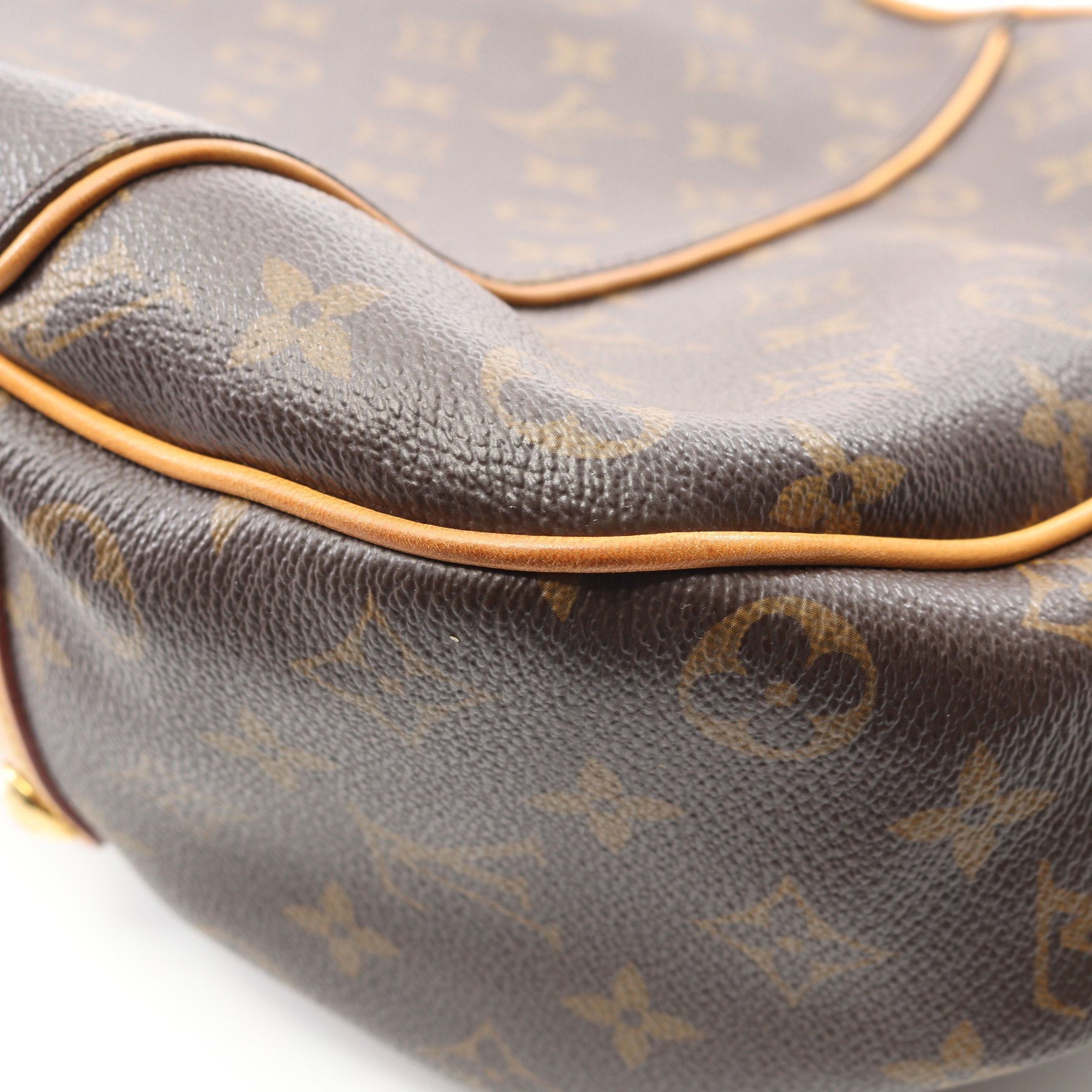 Louis Vuitton Louis Vuitton Galliera Pm Monogram One Shoulder Bag Leather Brown Size ONE SIZE - 7 Thumbnail
