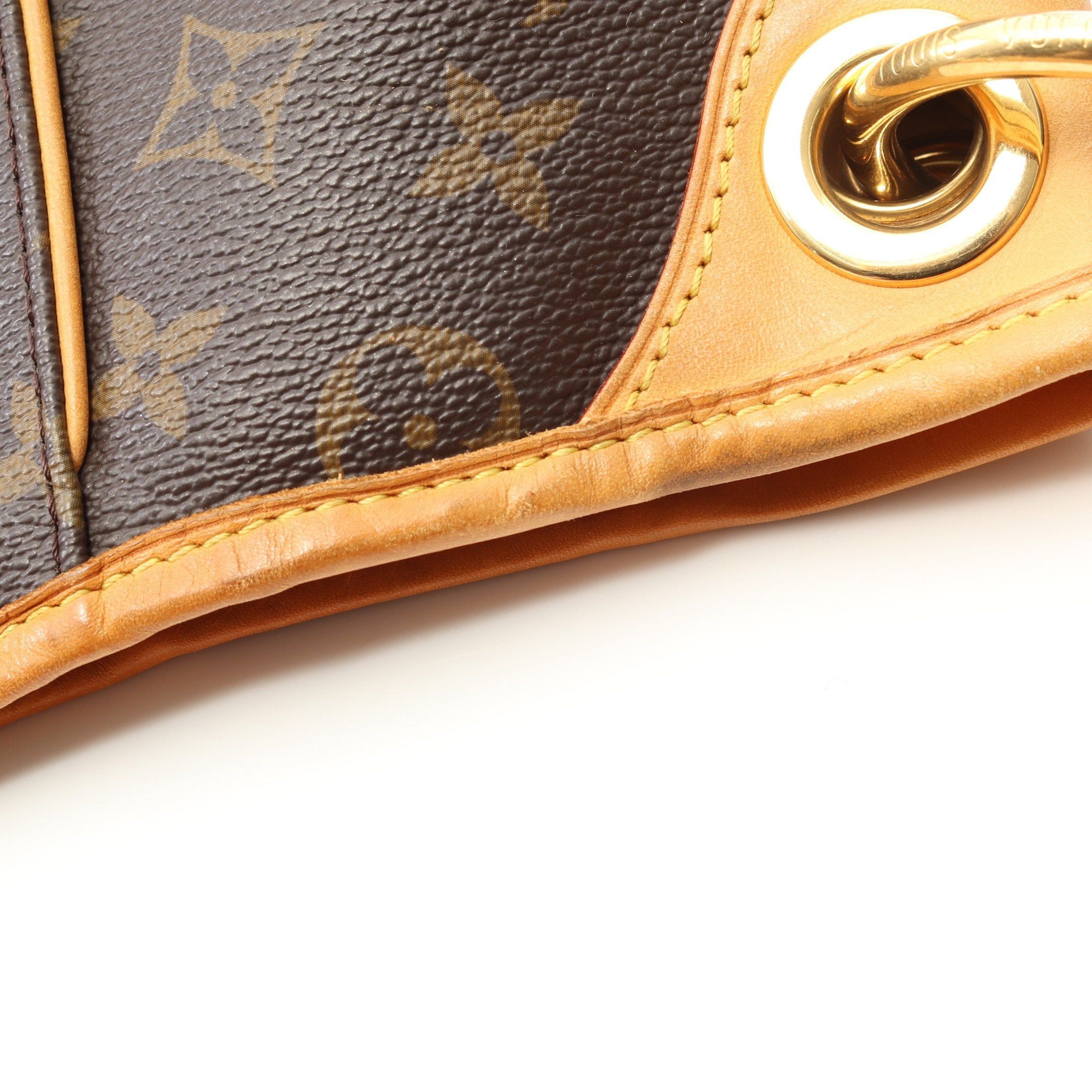 Louis Vuitton Louis Vuitton Galliera Pm Monogram One Shoulder Bag Leather Brown Size ONE SIZE - 10 Thumbnail