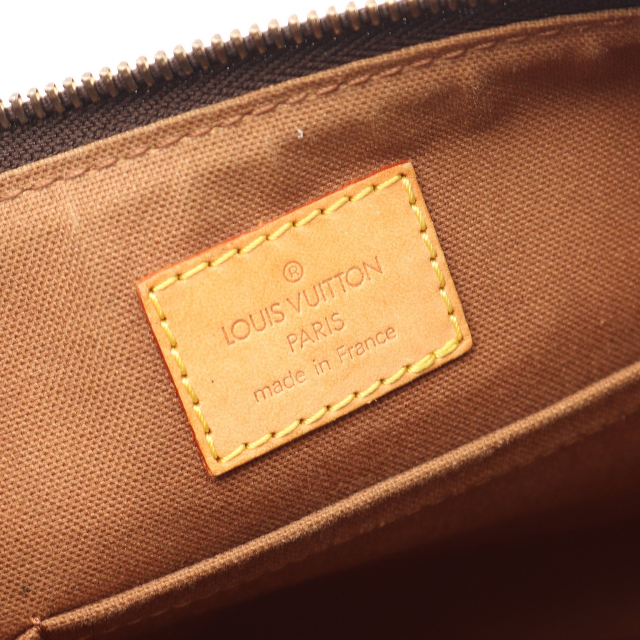 Louis Vuitton Louis Vuitton Tulum Gm Monogram Shoulder Bag Leather Brown Size ONE SIZE - 4 Thumbnail