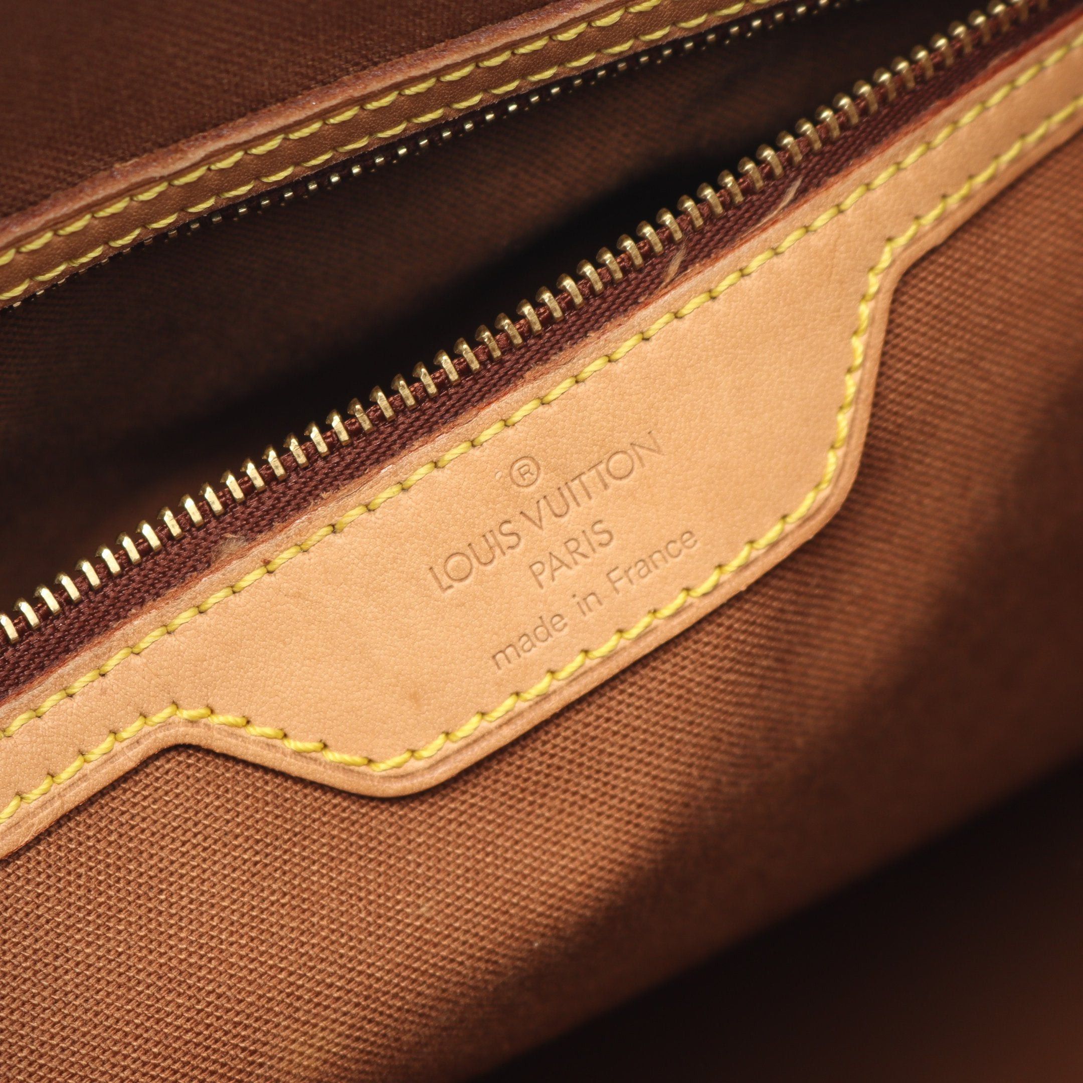 Louis Vuitton Louis Vuitton Kabamezo Monogram Shoulder Bag Tote Leather Brown Size ONE SIZE - 4 Thumbnail