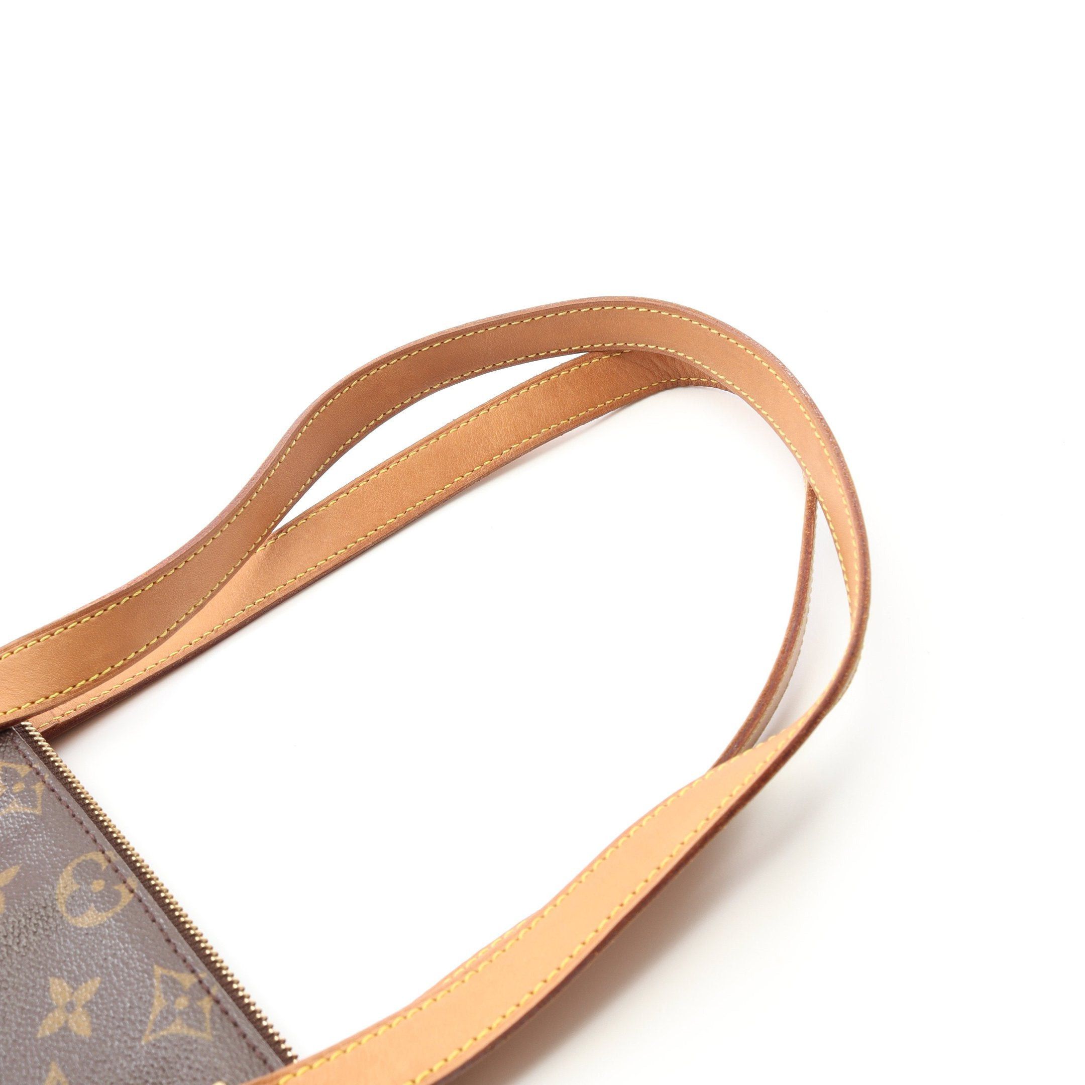 Louis Vuitton Louis Vuitton Kabamezo Monogram Shoulder Bag Tote Leather Brown Size ONE SIZE - 8 Thumbnail