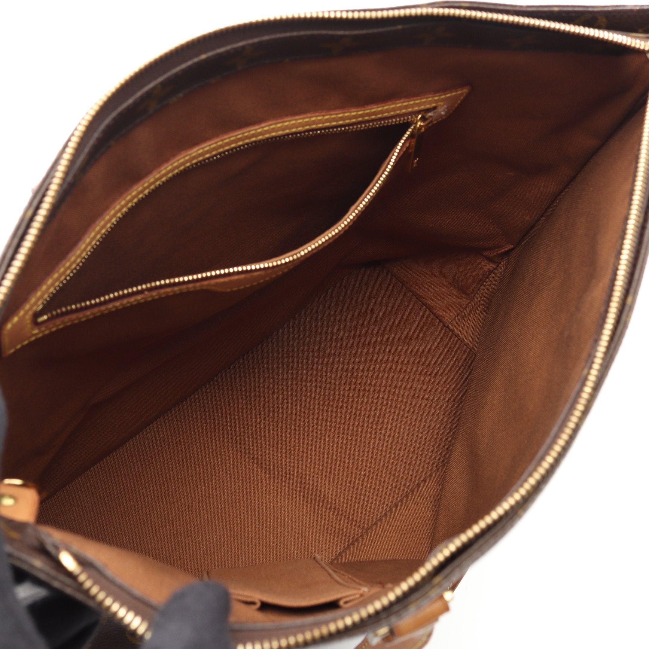 Louis Vuitton Louis Vuitton Kabamezo Monogram Shoulder Bag Tote Leather Brown Size ONE SIZE - 3 Thumbnail