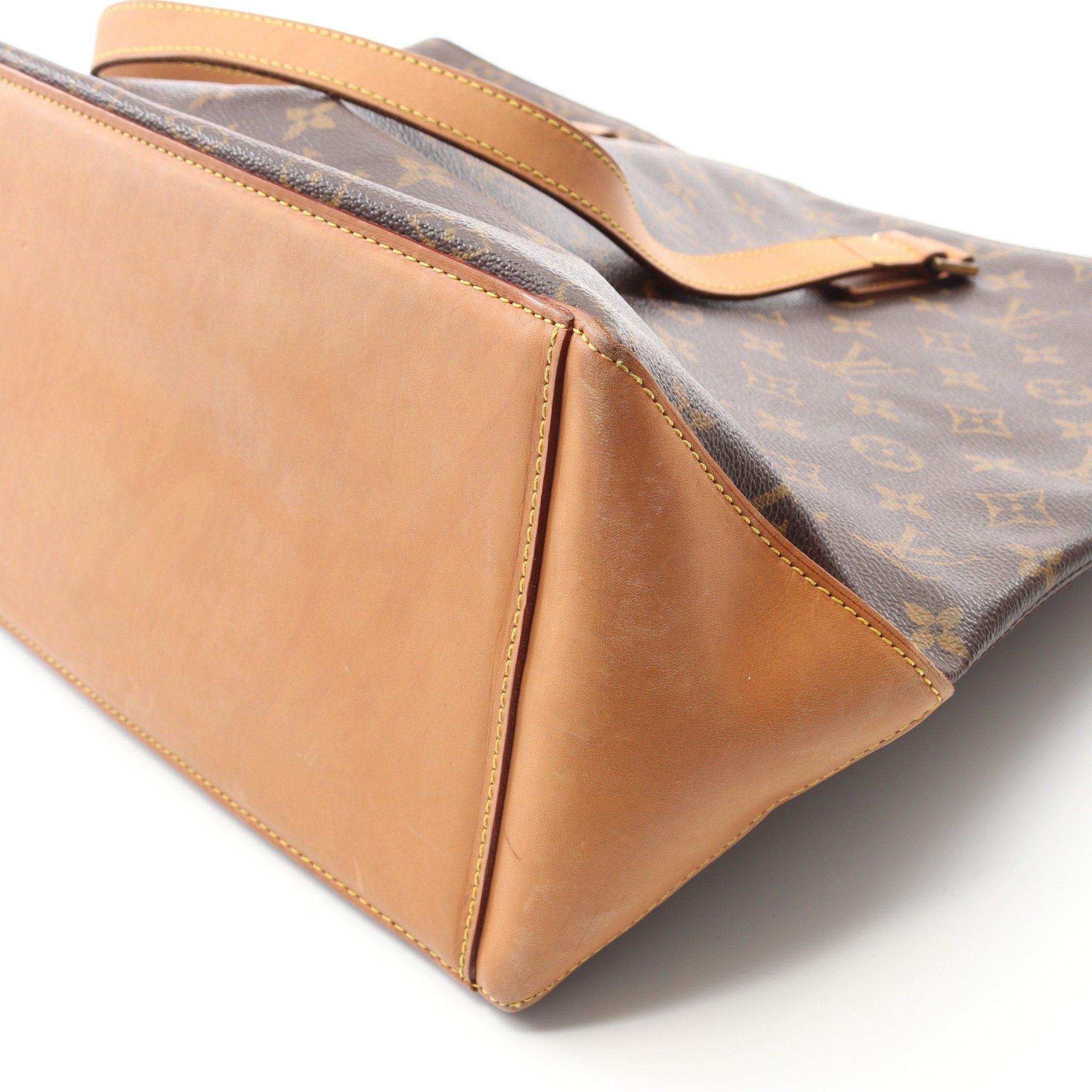 Louis Vuitton Louis Vuitton Kabamezo Monogram Shoulder Bag Tote Leather Brown Size ONE SIZE - 6 Thumbnail