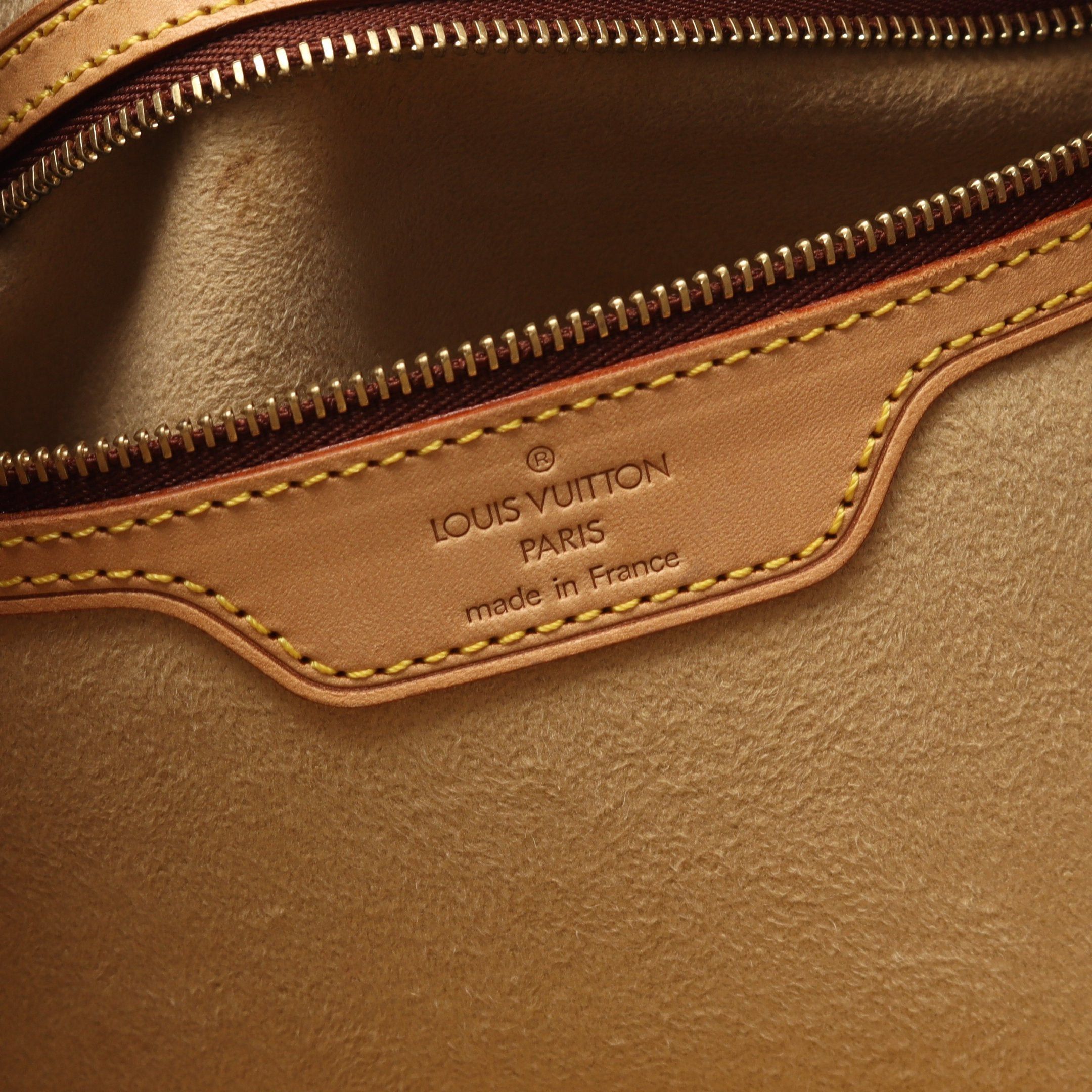 Louis Vuitton Louis Vuitton Cite Gm Monogram Shoulder Bag Leather Brown Size ONE SIZE - 4 Thumbnail