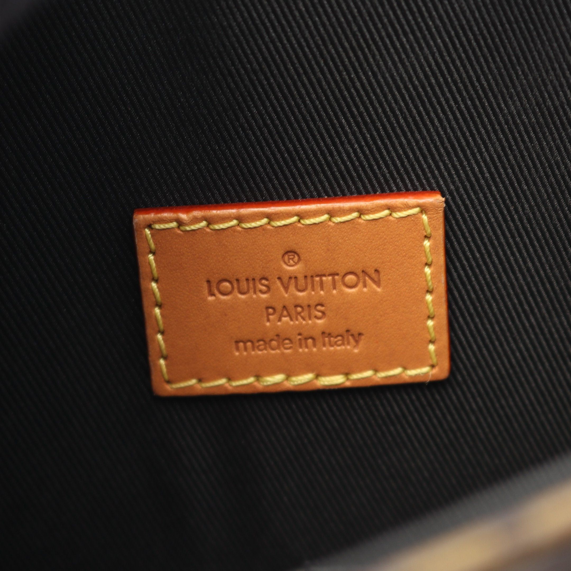Louis Vuitton Louis Vuitton Louis Vuitton * Nigo Mini Tote Lv Squared Damier Ebene Giant Monogram Handbag Bag Leather Brown Size ONE SIZE - 4 Thumbnail