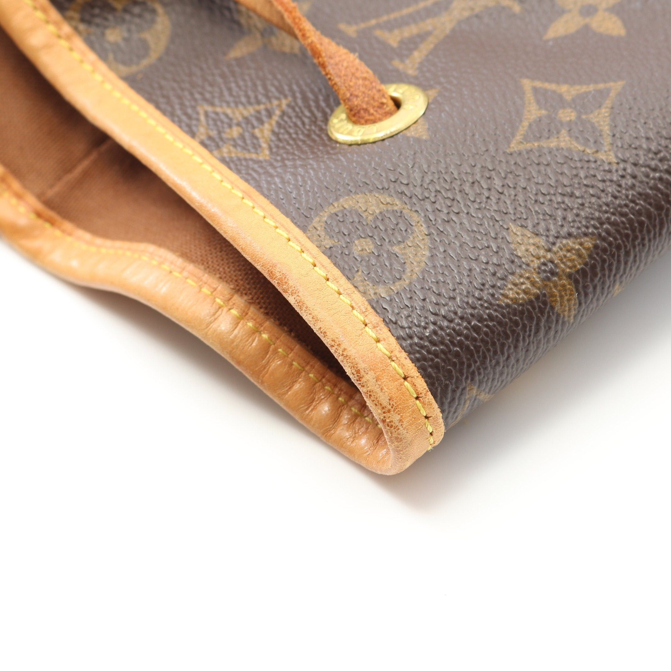 Louis Vuitton Louis Vuitton Montsouris Gm Monogram Backpack Rucksack Leather Brown Size ONE SIZE - 10 Thumbnail