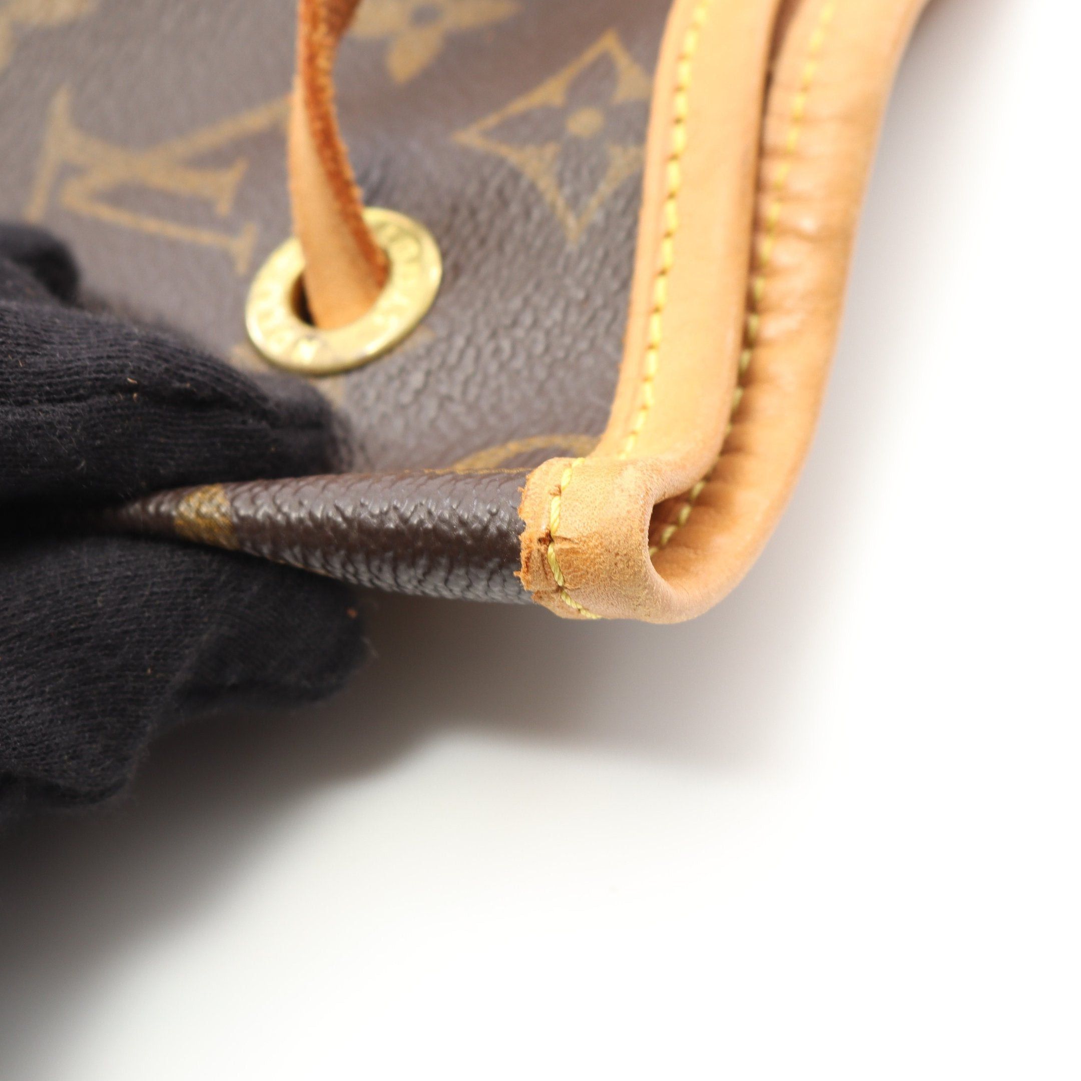 Louis Vuitton Louis Vuitton Montsouris Gm Monogram Backpack Rucksack Leather Brown Size ONE SIZE - 8 Thumbnail