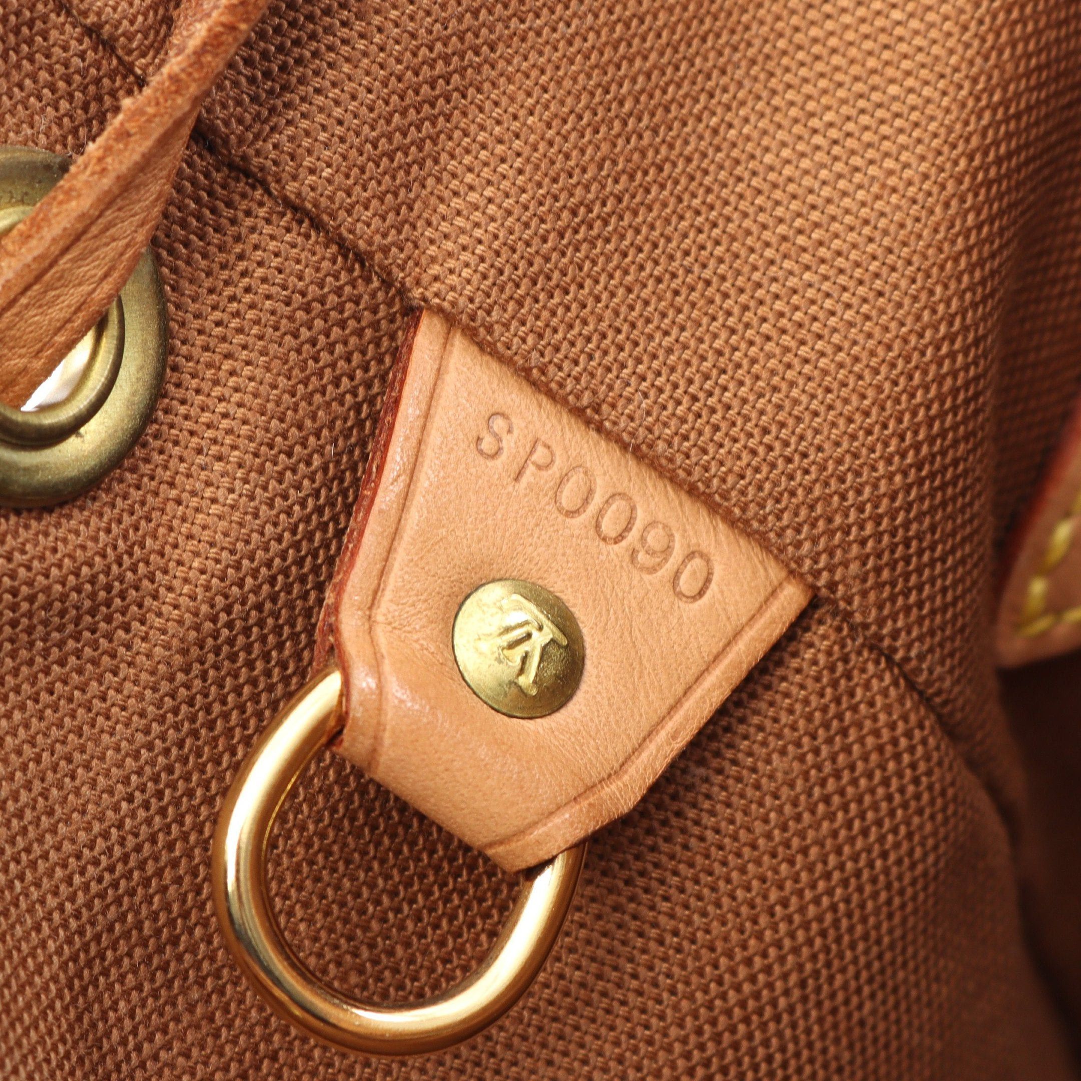 Louis Vuitton Louis Vuitton Montsouris Mm Monogram Backpack Rucksack Leather Brown Size ONE SIZE - 5 Thumbnail