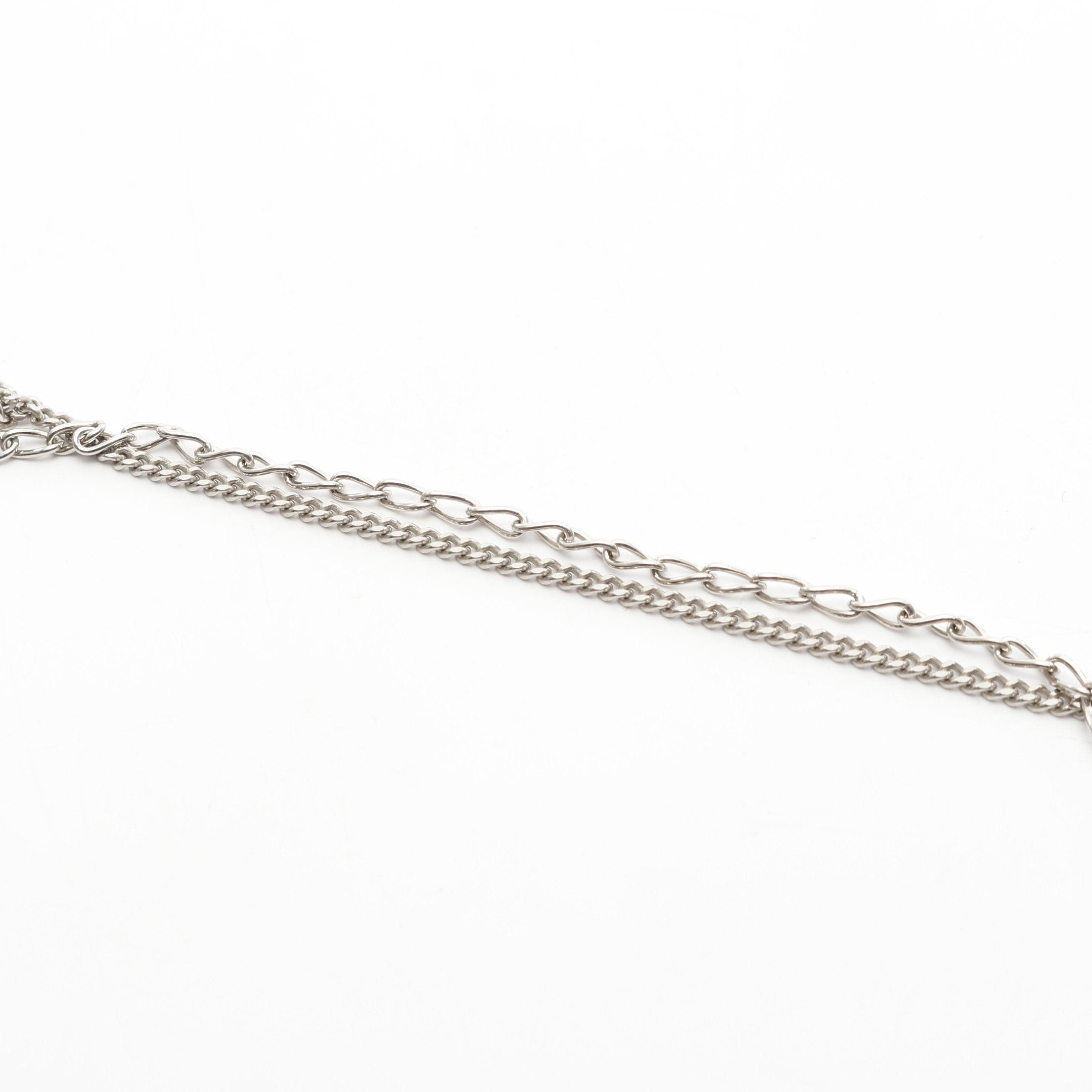 Chanel Chanel Coco Mark Necklace Plating Silver 09P Size ONE SIZE - 7 Thumbnail