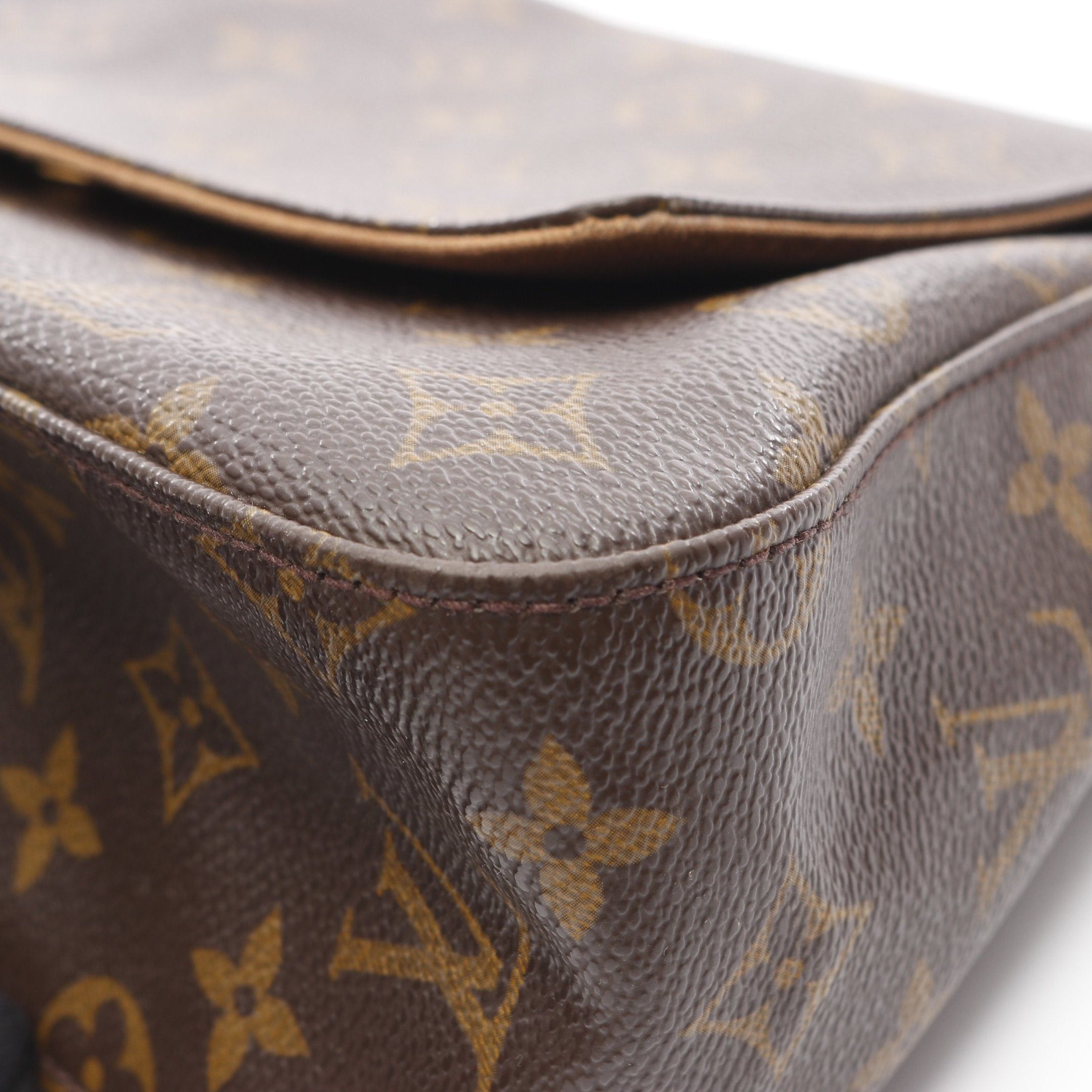 Louis Vuitton Louis Vuitton Mini Looping Monogram Handbag Leather Brown Size ONE SIZE - 10 Thumbnail