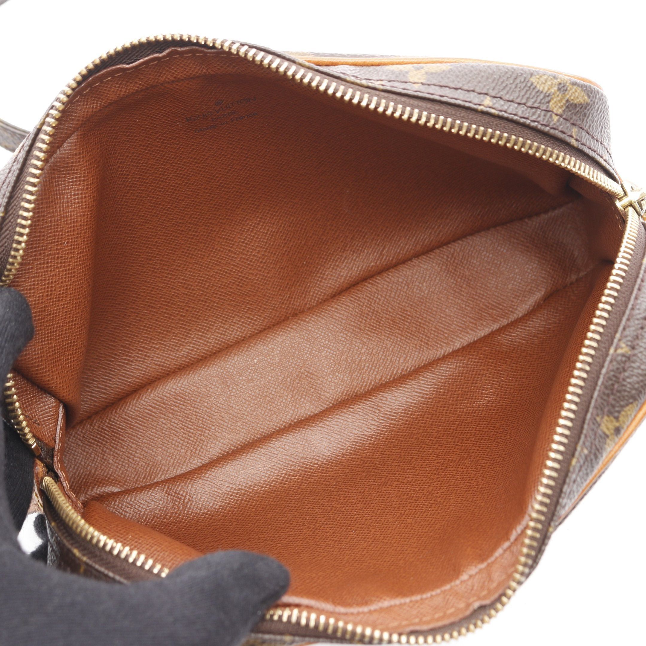 Louis Vuitton Louis Vuitton Marly Monogram Shoulder Bag Leather Brown Size ONE SIZE - 3 Thumbnail