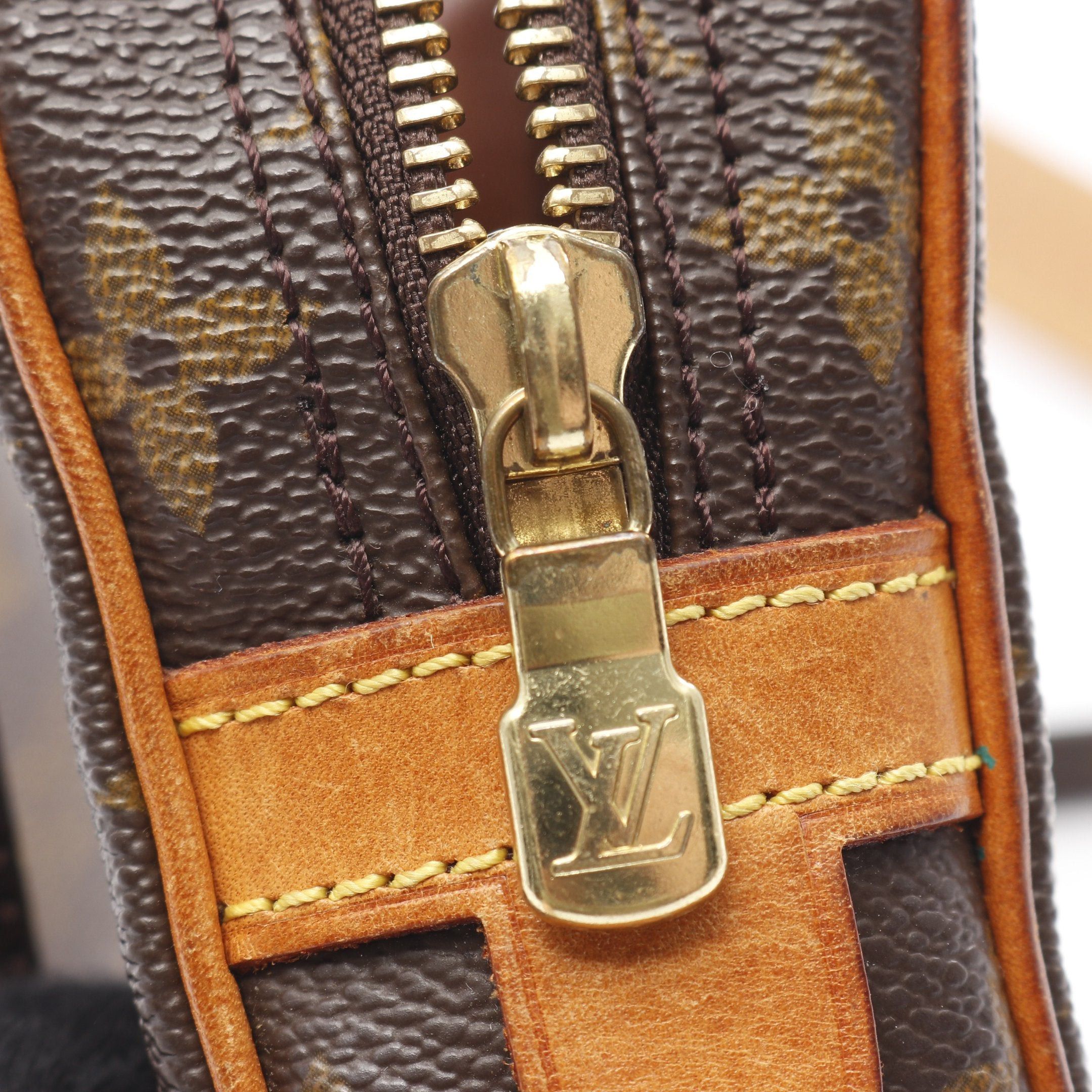 Louis Vuitton Louis Vuitton Marly Monogram Shoulder Bag Leather Brown Size ONE SIZE - 6 Thumbnail