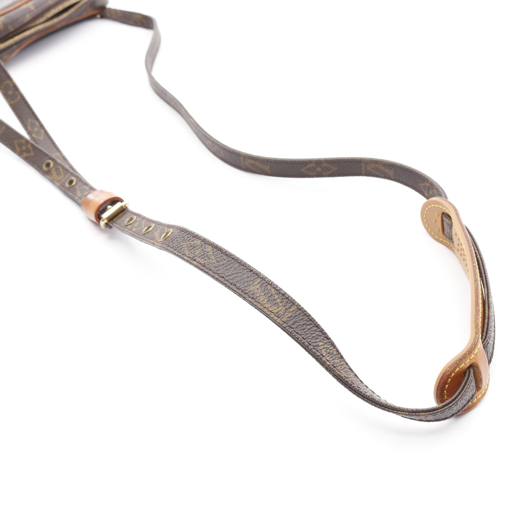Louis Vuitton Louis Vuitton Marly Monogram Shoulder Bag Leather Brown Size ONE SIZE - 9 Thumbnail