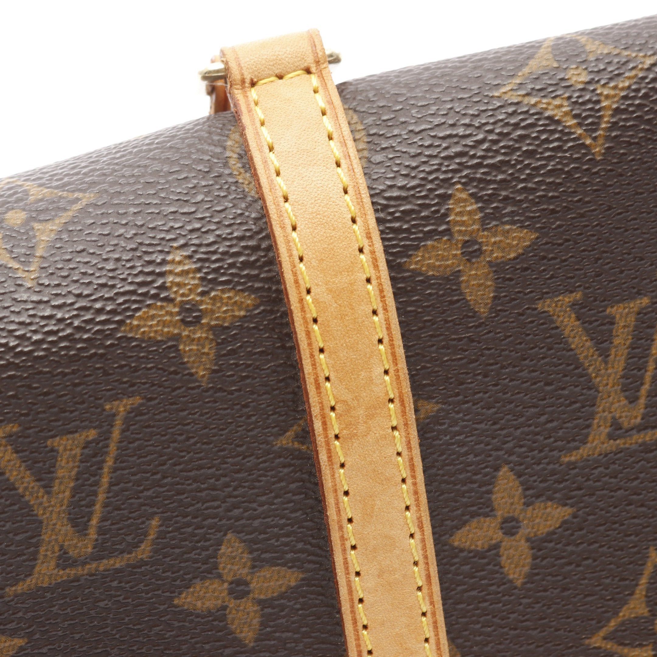 Louis Vuitton Louis Vuitton Murrell Monogram Shoulder Bag Leather Brown Size ONE SIZE - 8 Thumbnail