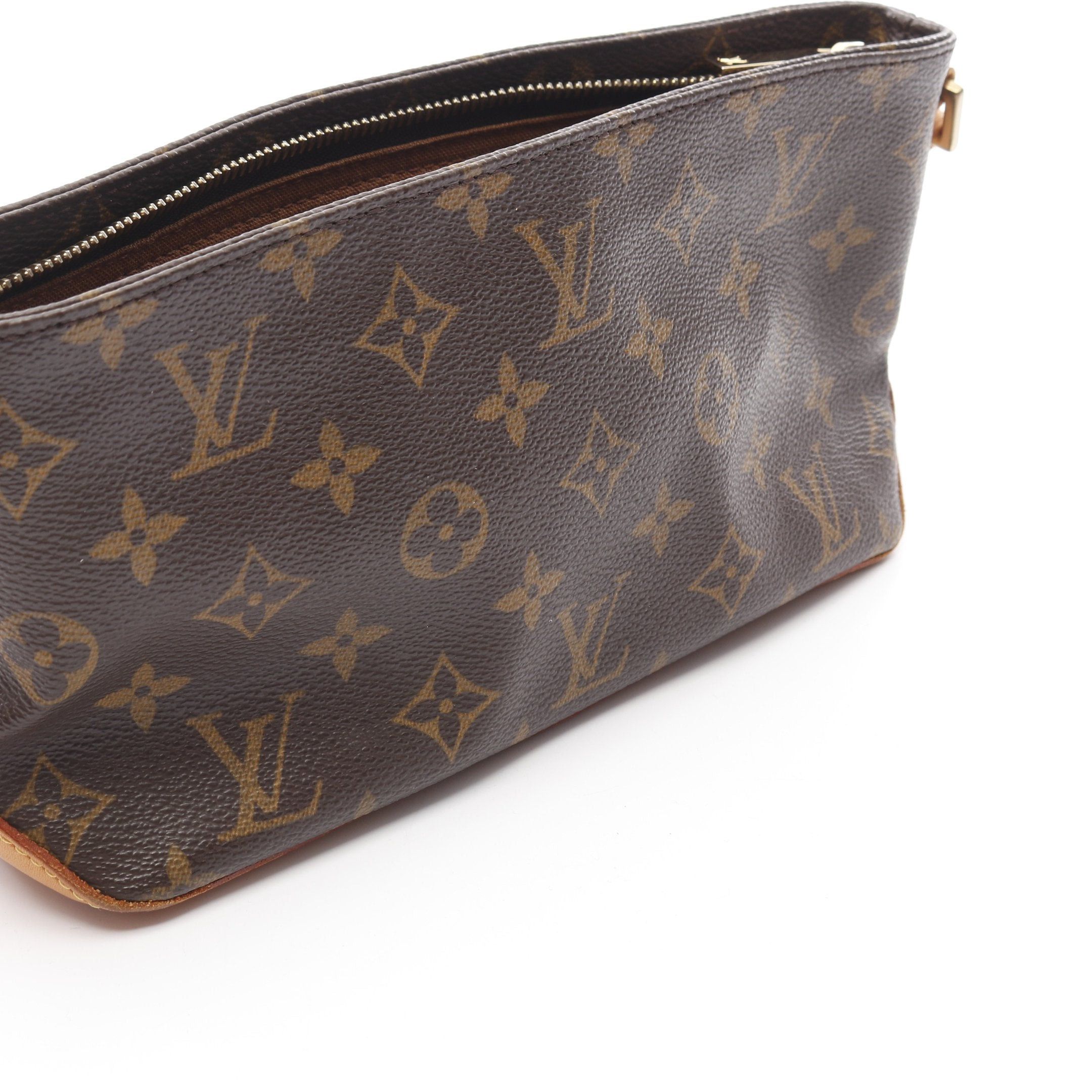 Louis Vuitton Louis Vuitton Trotteur Monogram Shoulder Bag Leather Brown Size ONE SIZE - 6 Thumbnail