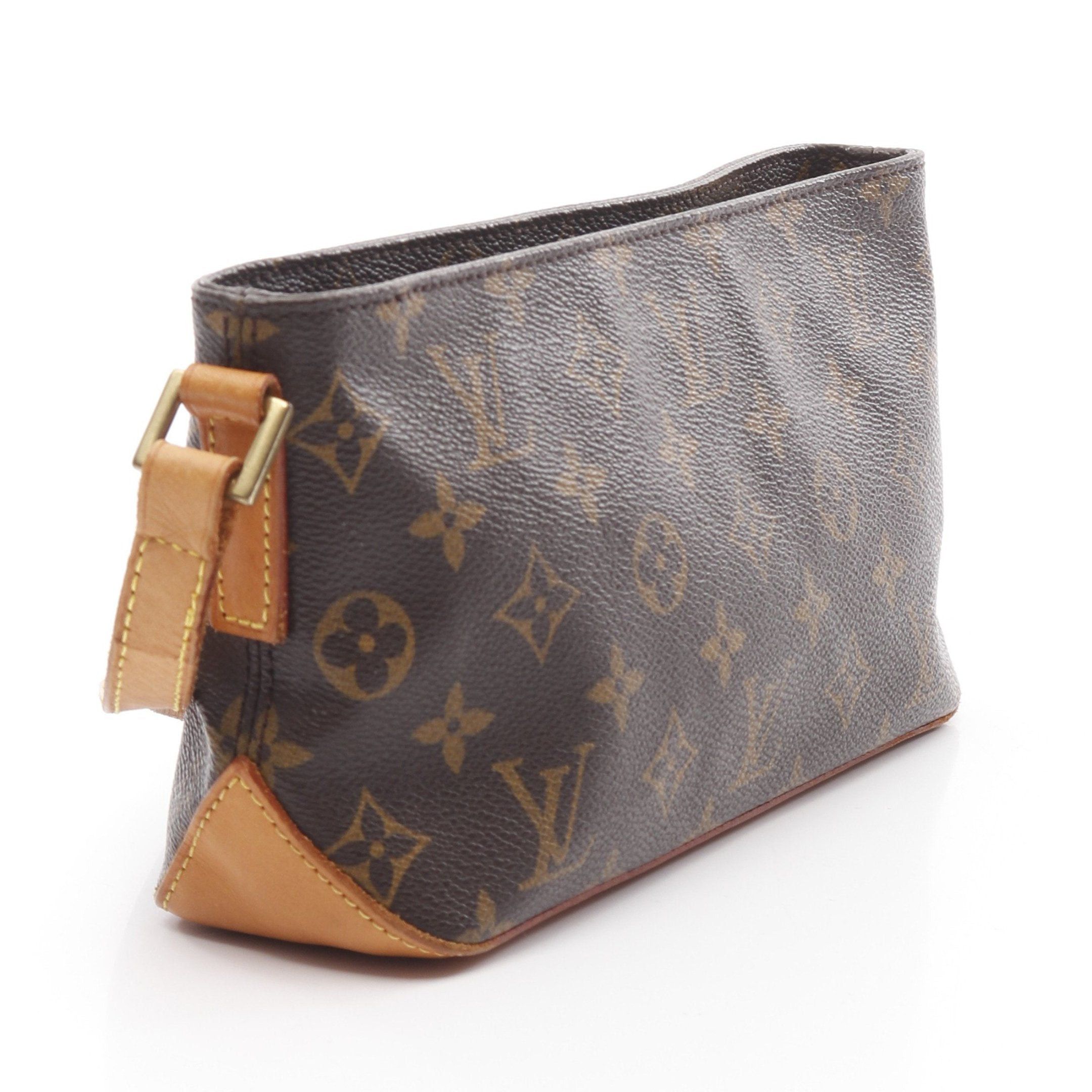 Louis Vuitton Louis Vuitton Trotteur Monogram Shoulder Bag Leather Brown Size ONE SIZE - 2 Thumbnail