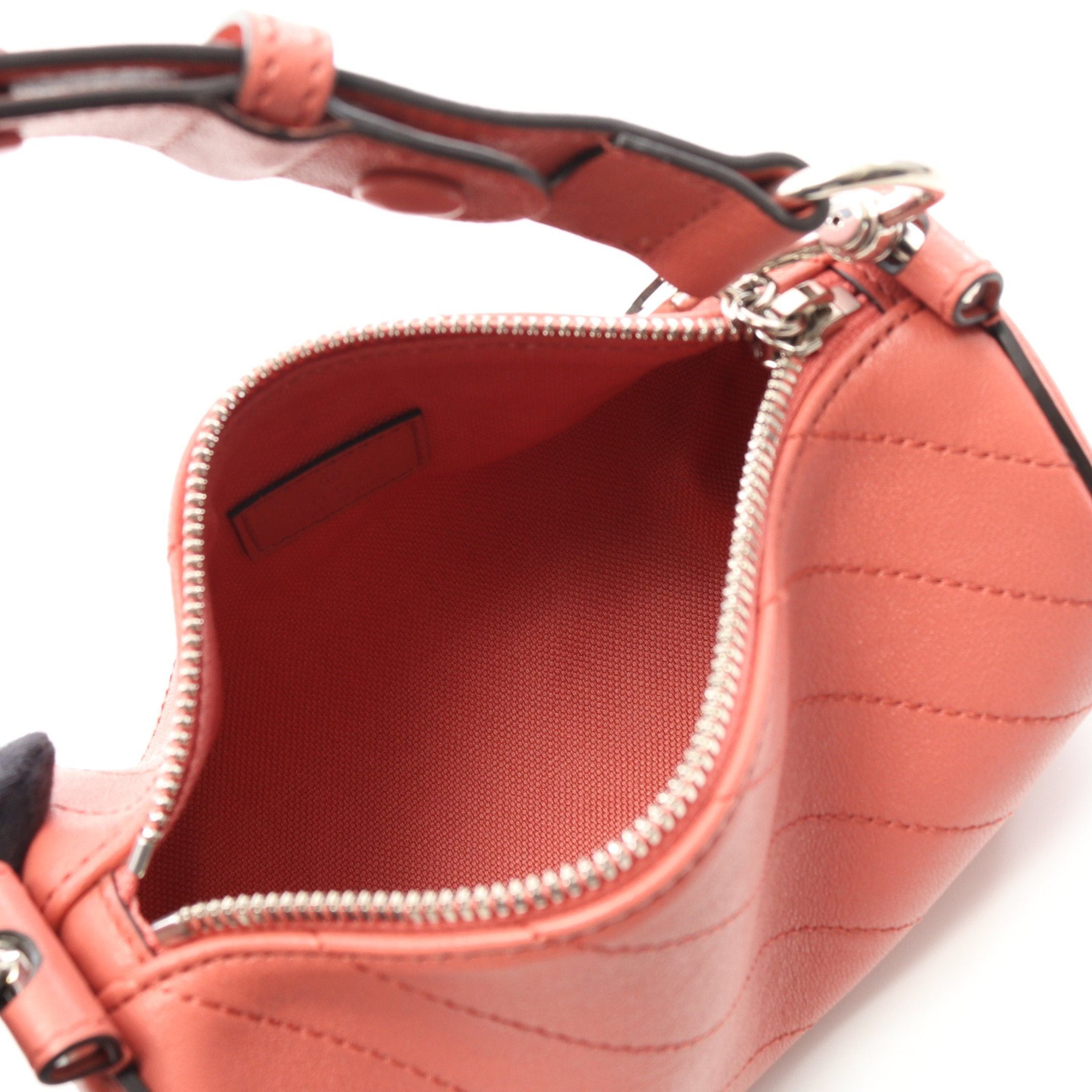 Gucci Gucci Blondie Mini One Shoulder Bag Leather Pink Size ONE SIZE - 3 Thumbnail