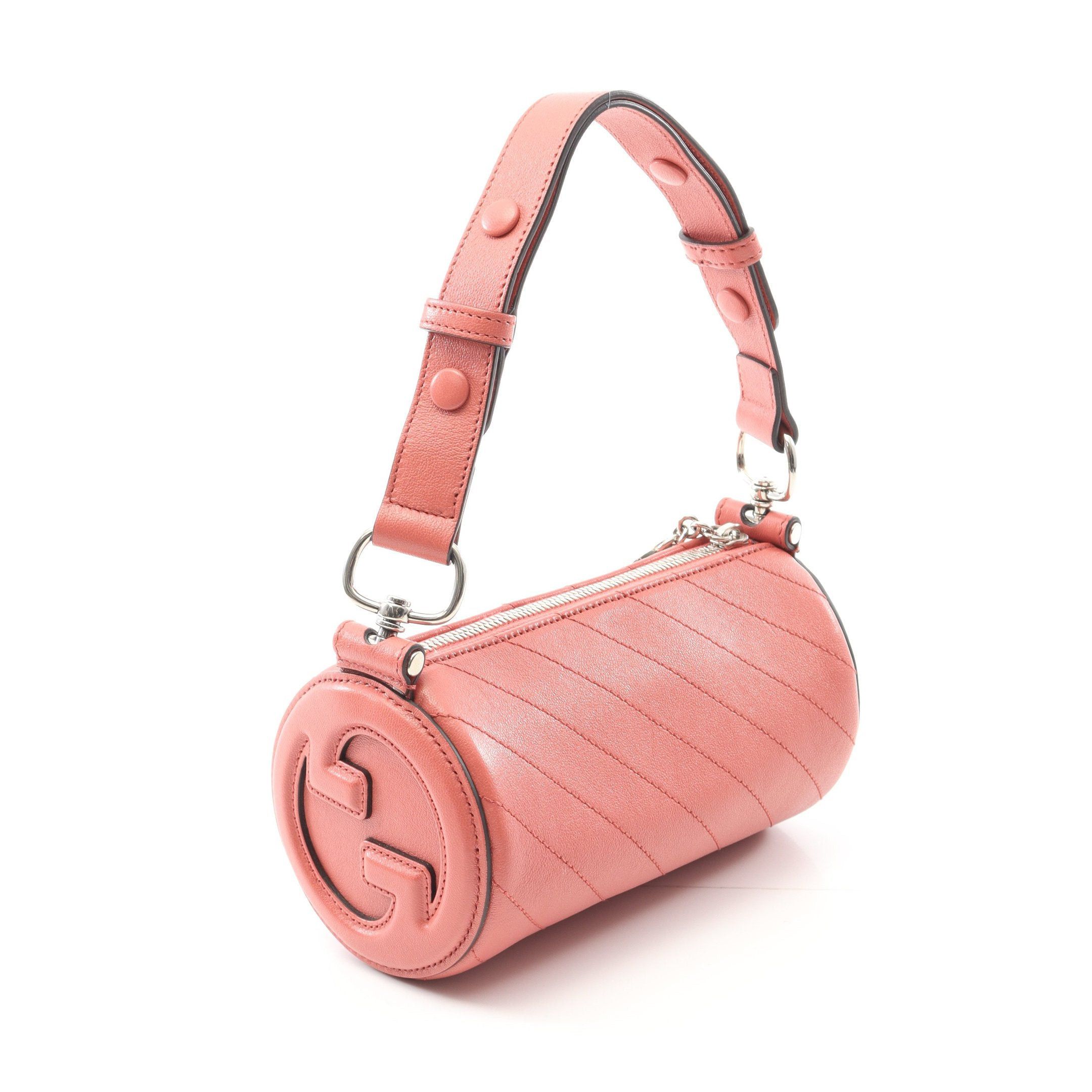 Gucci Gucci Blondie Mini One Shoulder Bag Leather Pink Size ONE SIZE - 2 Thumbnail